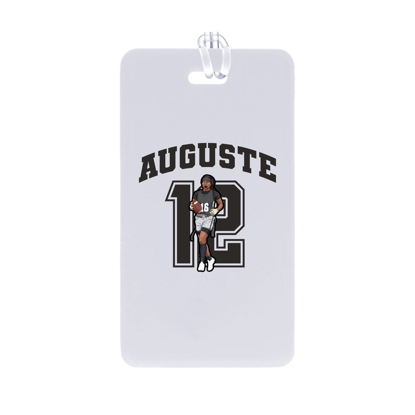 Bag Tag — Number in Classic