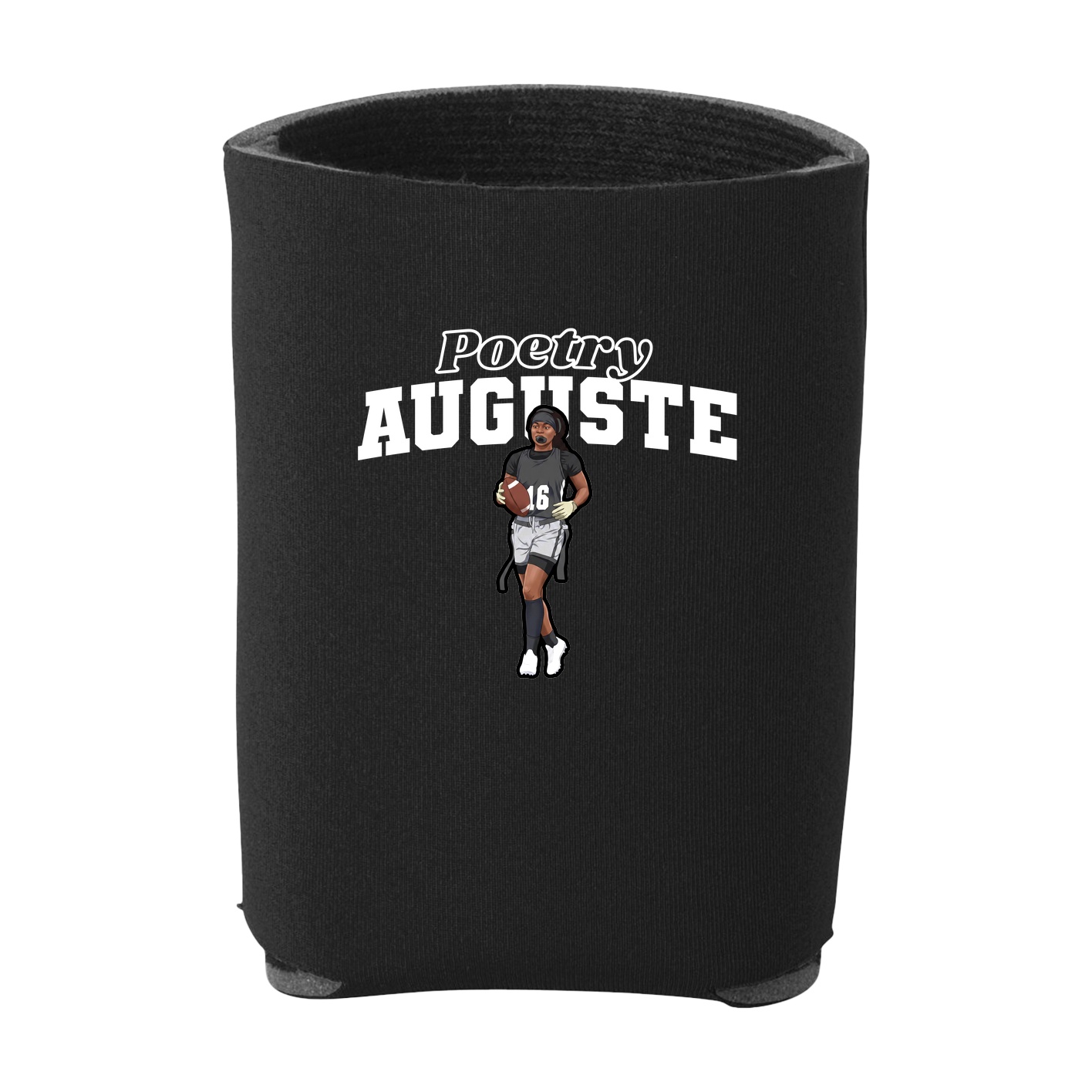 Can Holder — Name Arch in Black