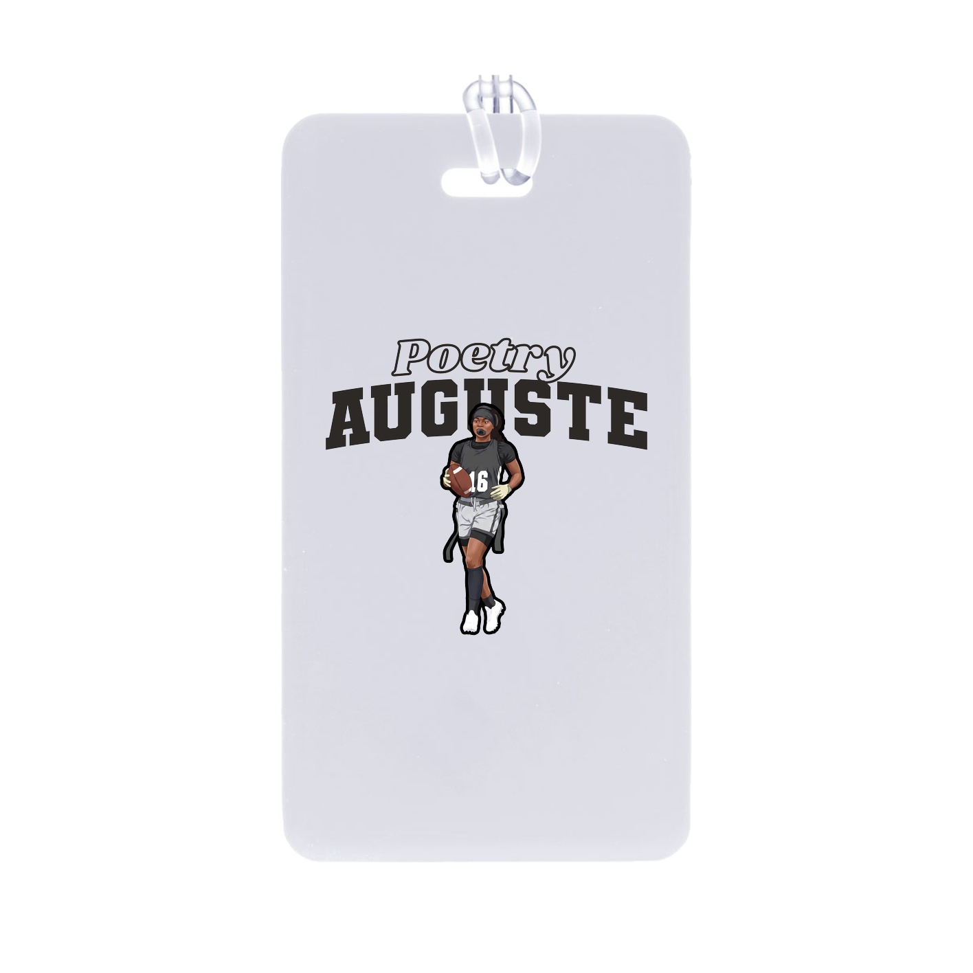 Bag Tag — Name Arch in Classic