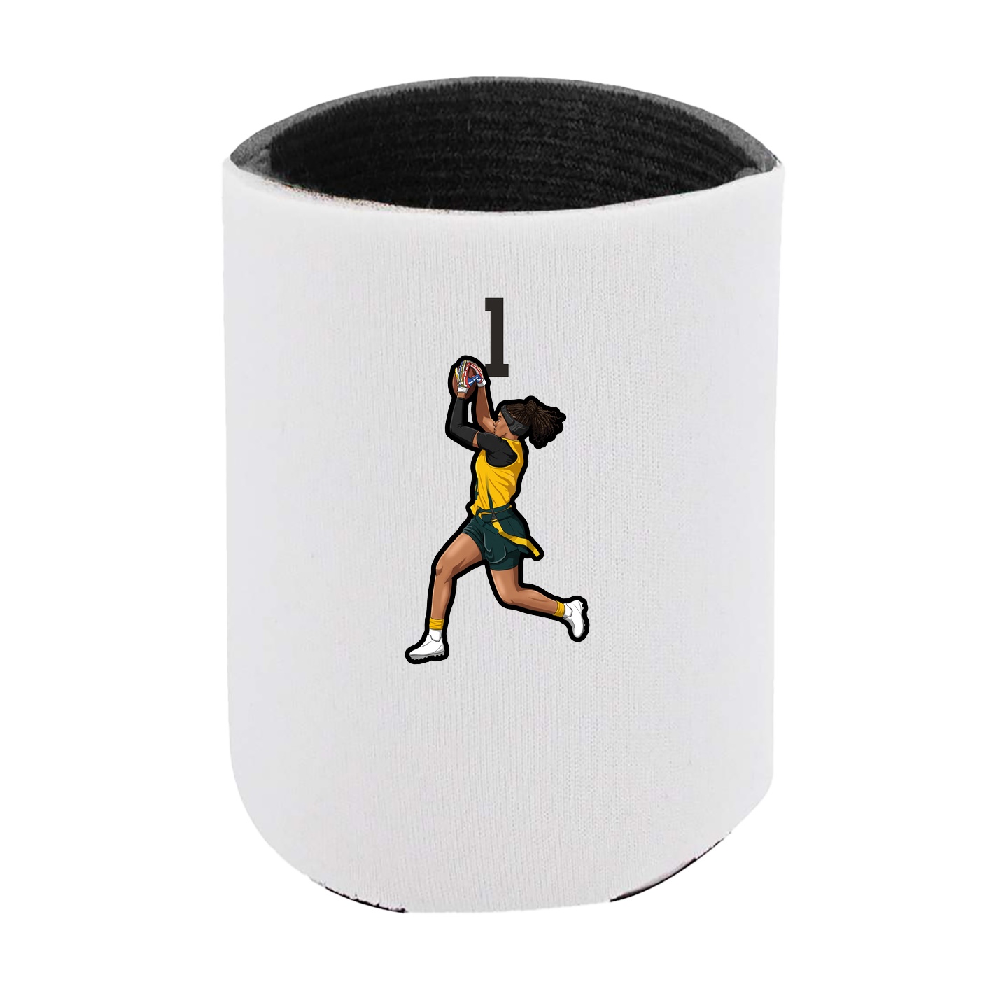 Can Holder — Number Top in White