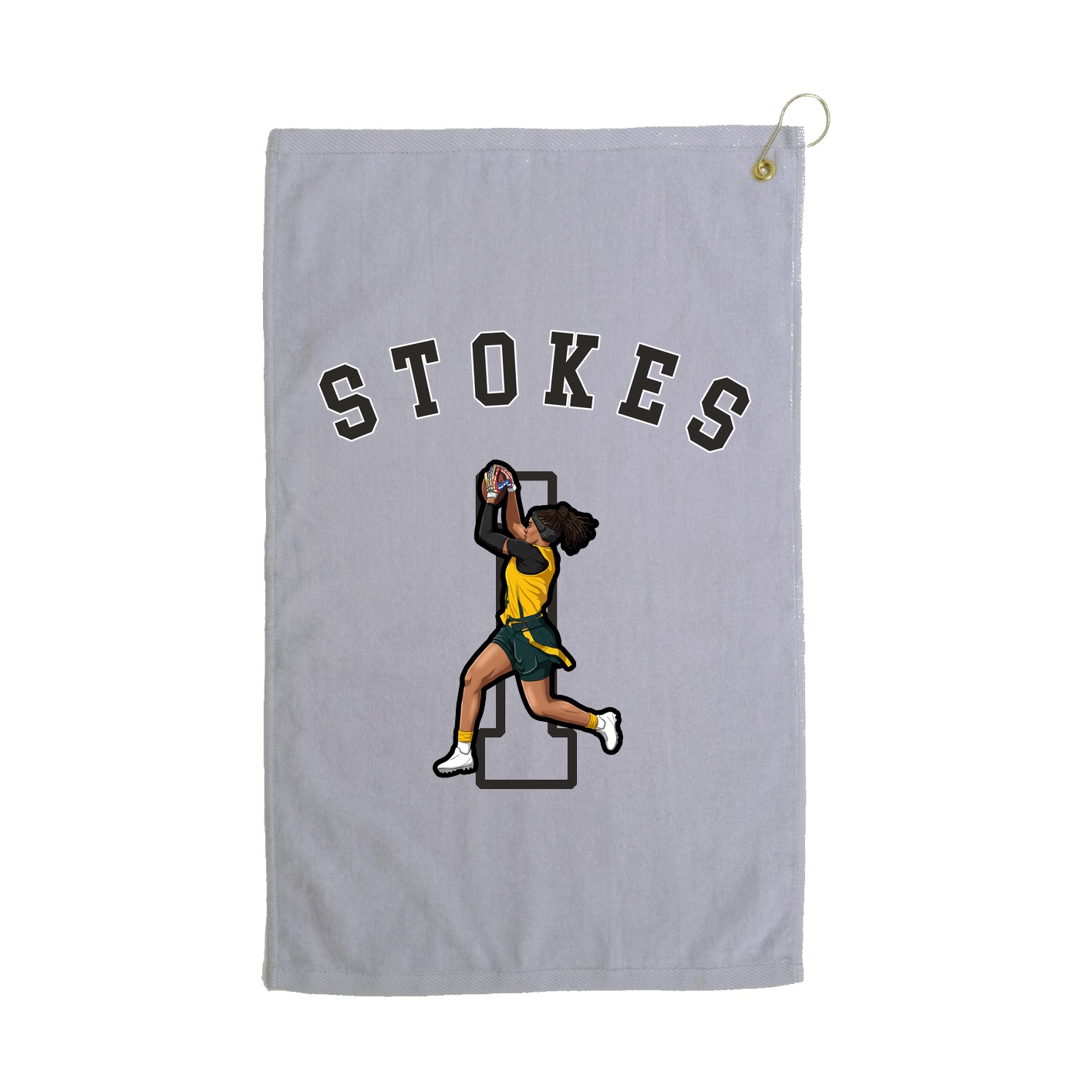 Golf Towel — Shirsey Arch in Grey