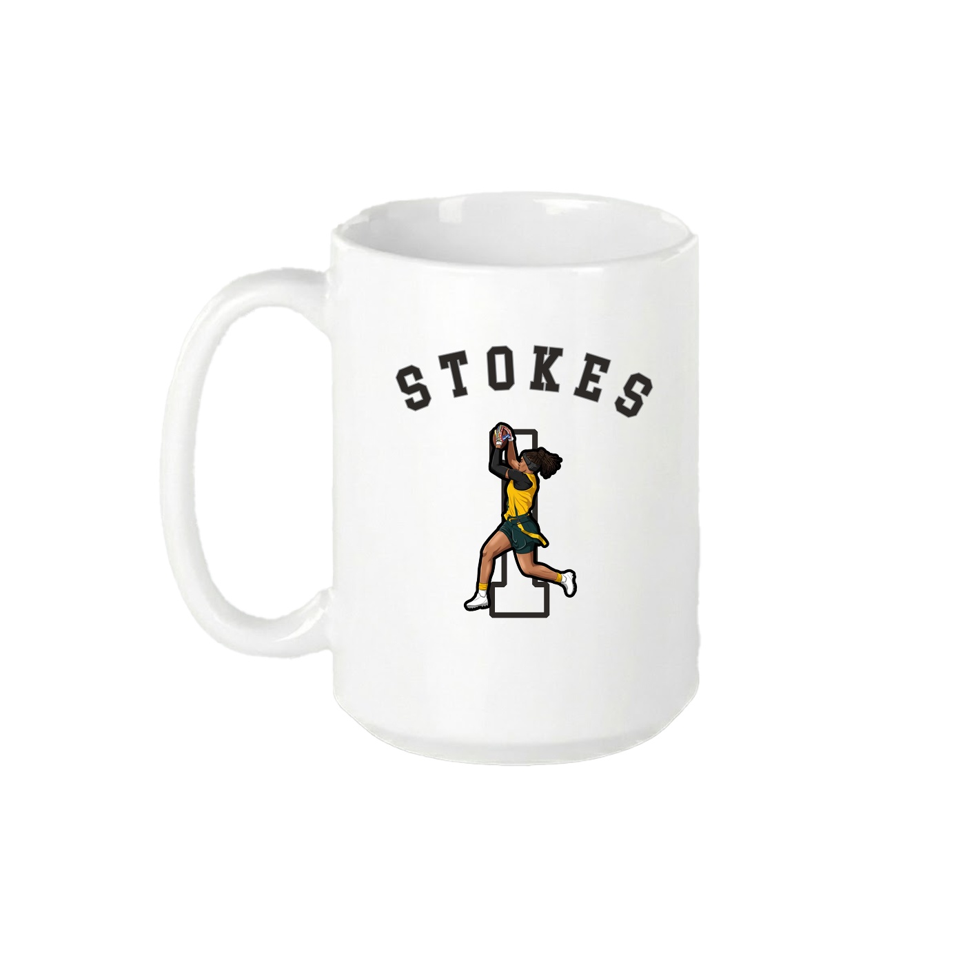 15oz Coffee Mug — Shirsey Arch in White