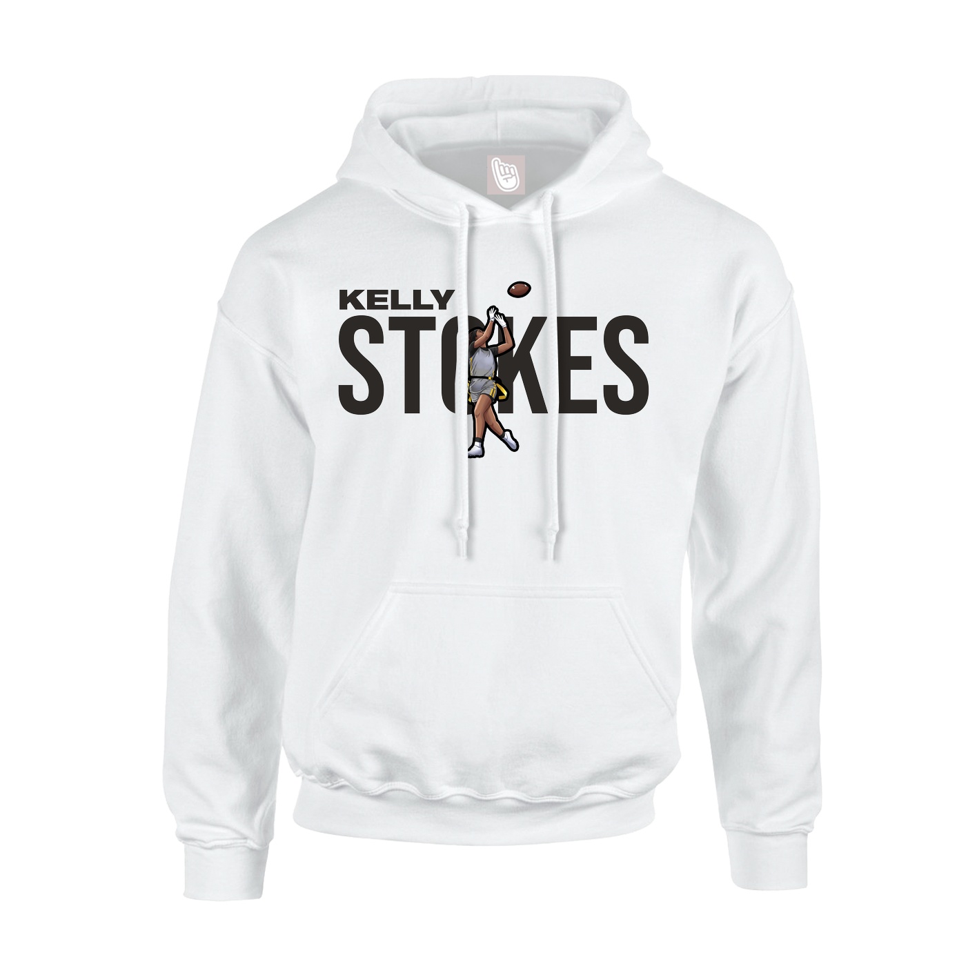 Hoodie — Player Name in White