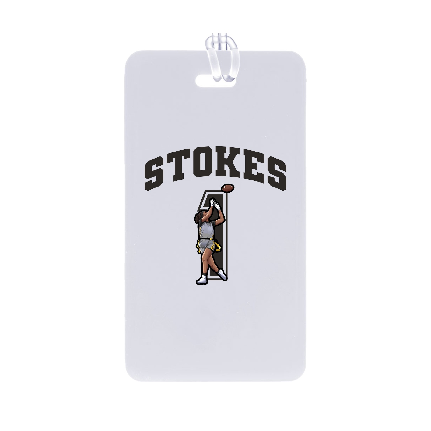 Bag Tag — Number in Classic