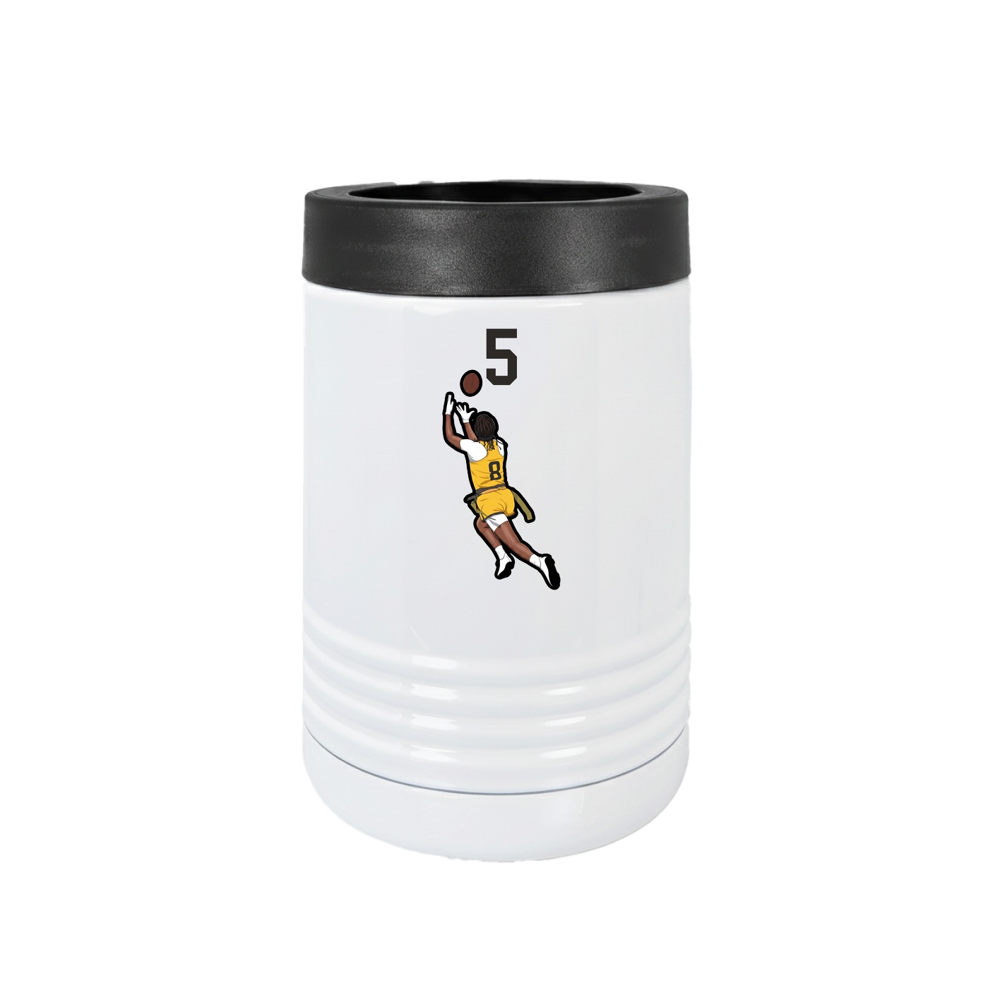 Beverage Holder — Number Top in White