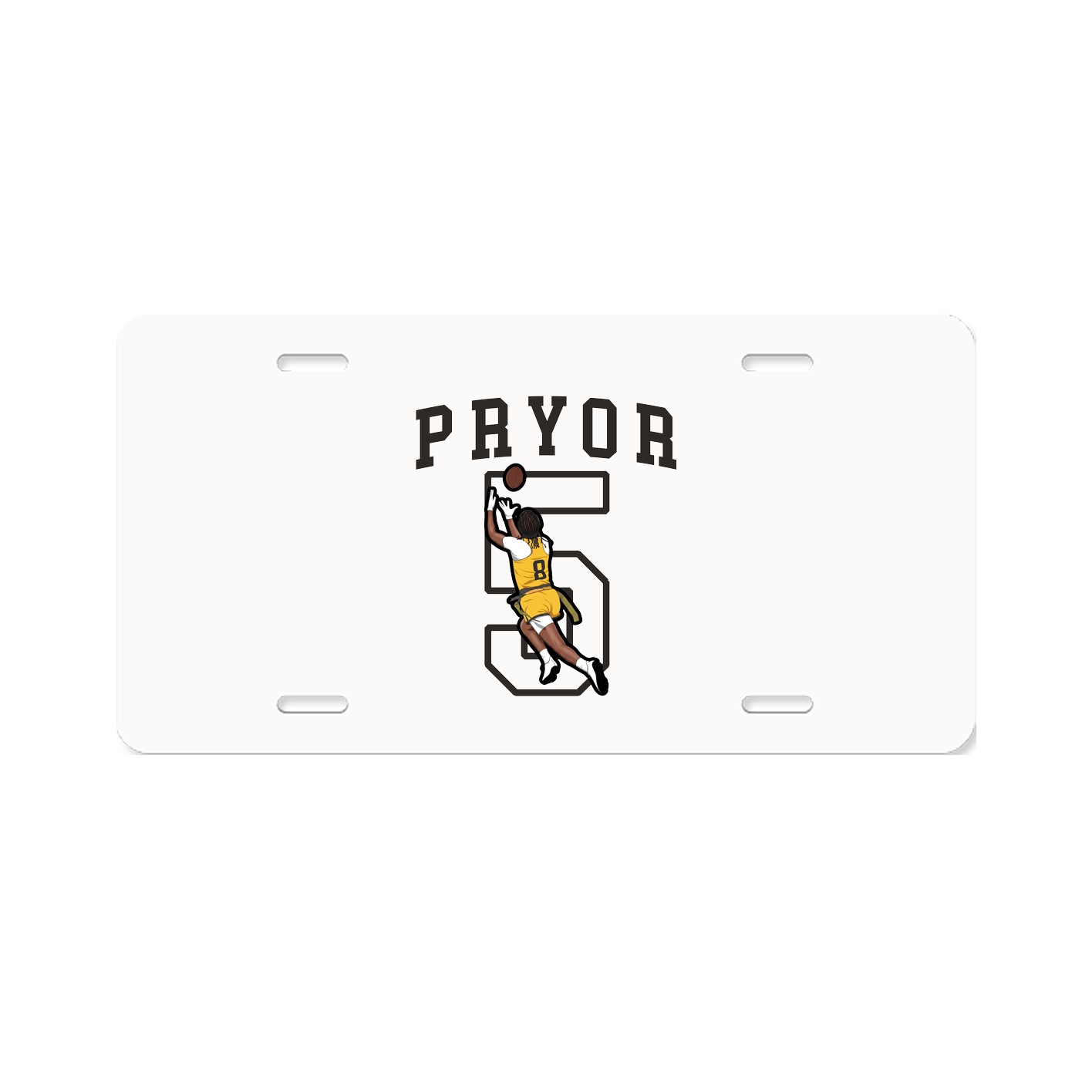 Aluminum License Plate