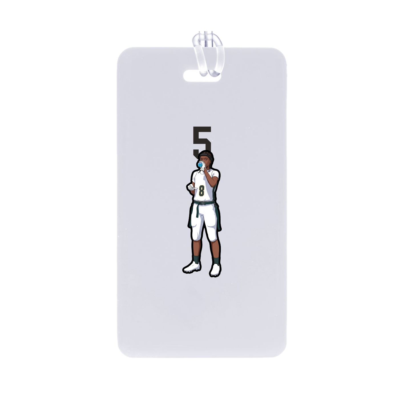 Bag Tag — Number Top in Classic