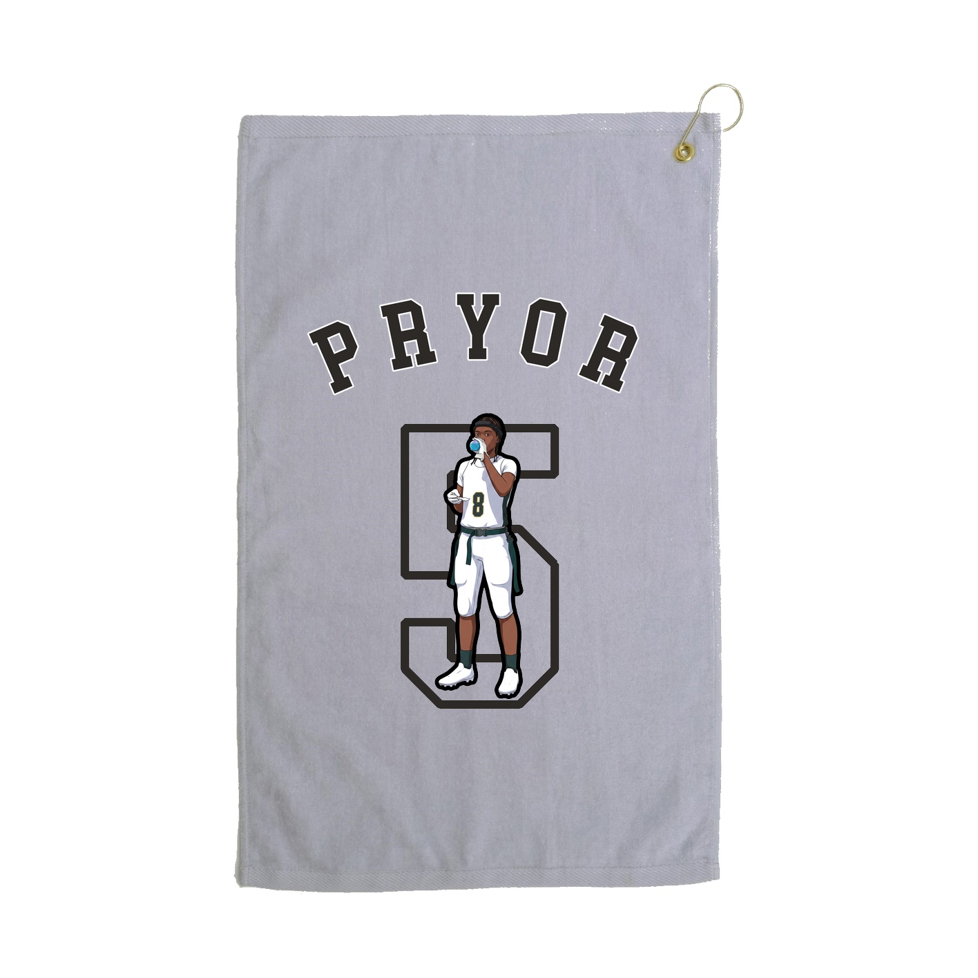 Golf Towel — Shirsey Arch in Grey