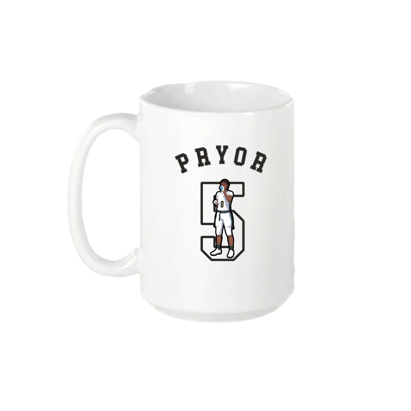 15oz Coffee Mug — Shirsey Arch in White