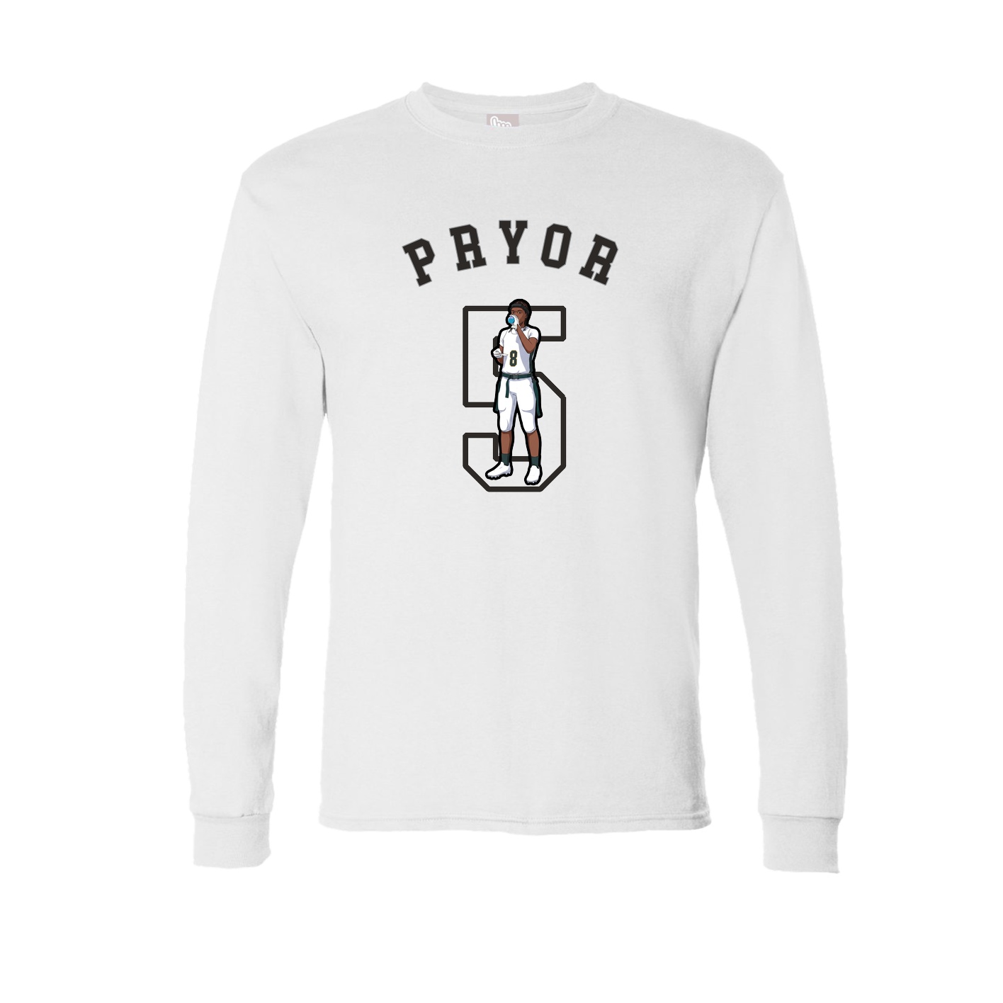 Long Sleeve Tee — Shirsey Arch in White