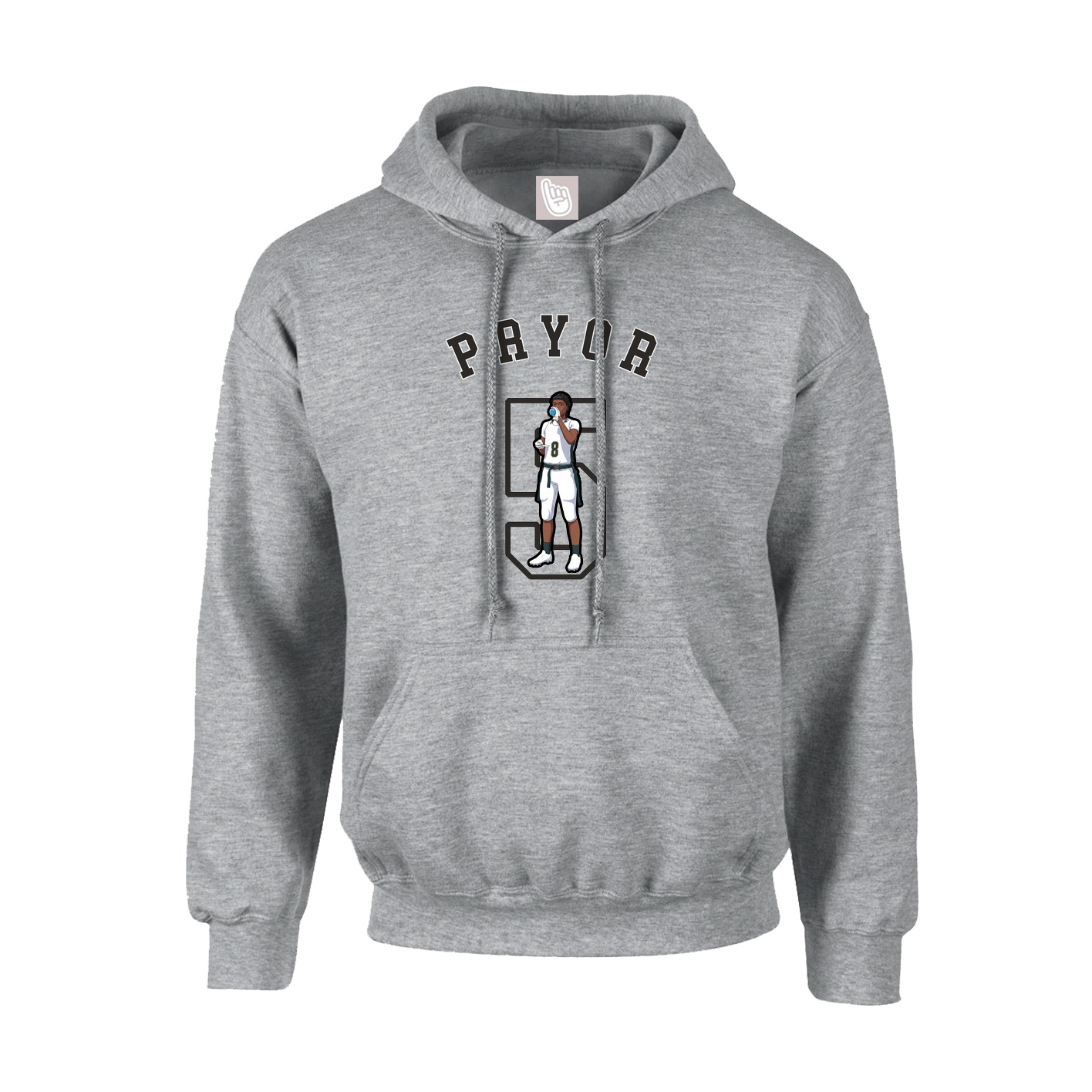 Youth Hoodie — Shirsey Arch in Grey