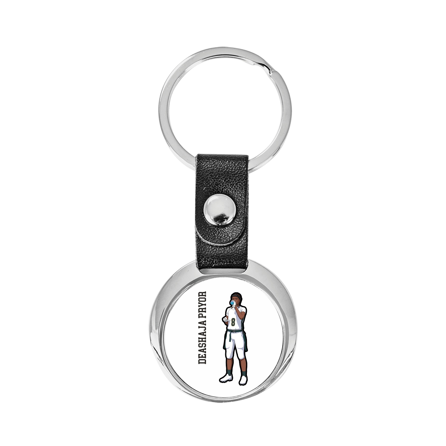 Key Chain — Name Vertical in Classic