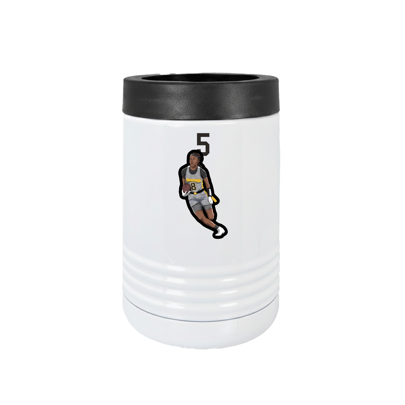 Beverage Holder — Number Top in White