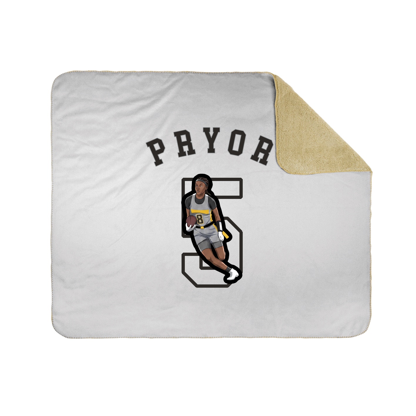 Throw Blanket — Shirsey Arch in White