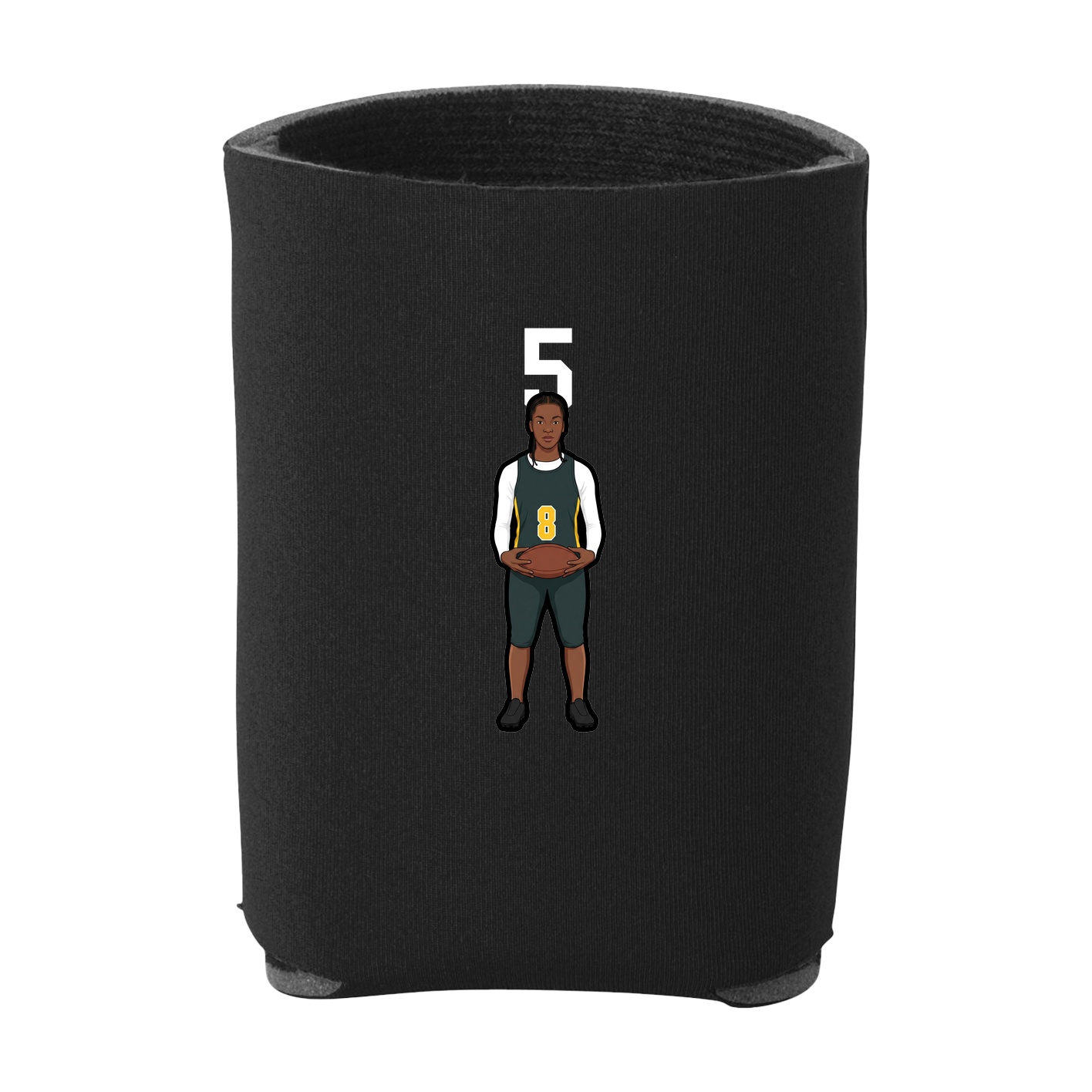 Can Holder — Number Top in Black