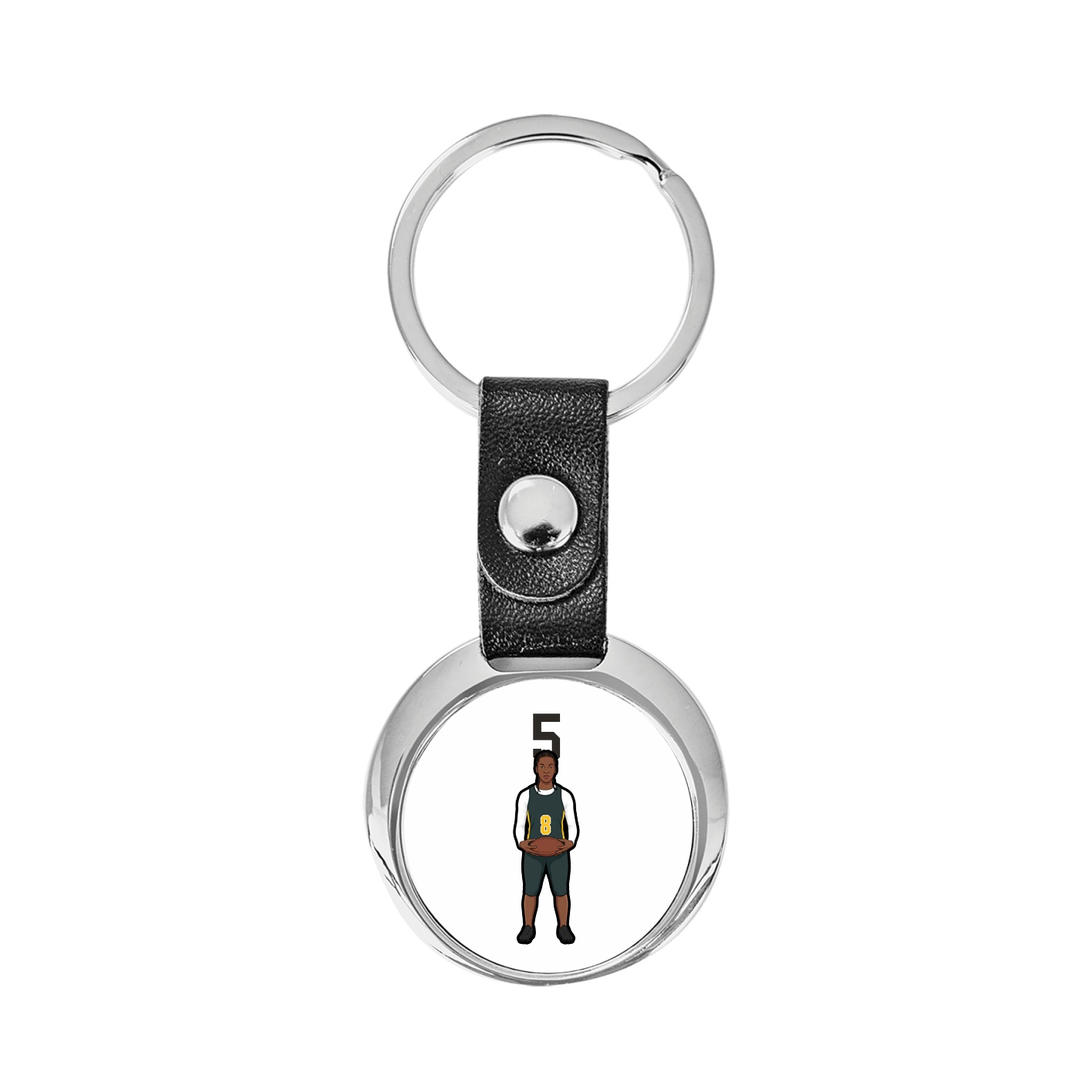 Key Chain — Number Top in Classic