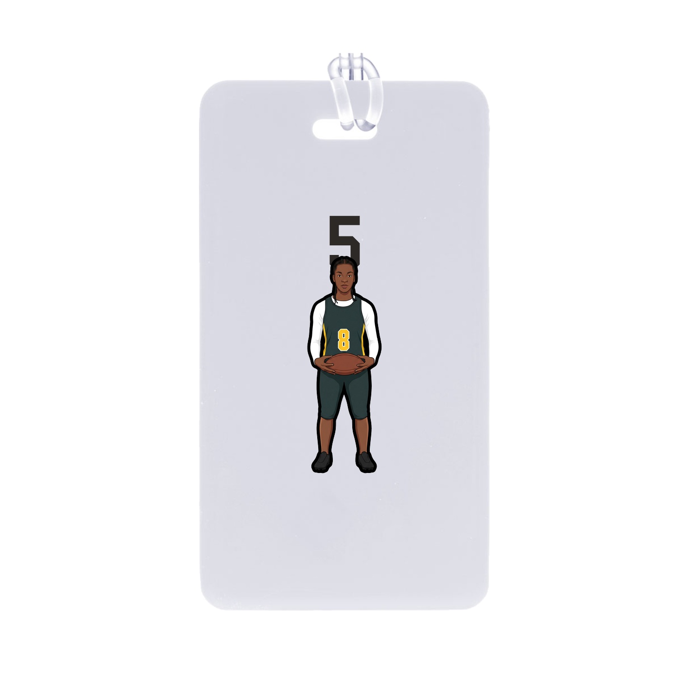 Bag Tag — Number Top in Classic