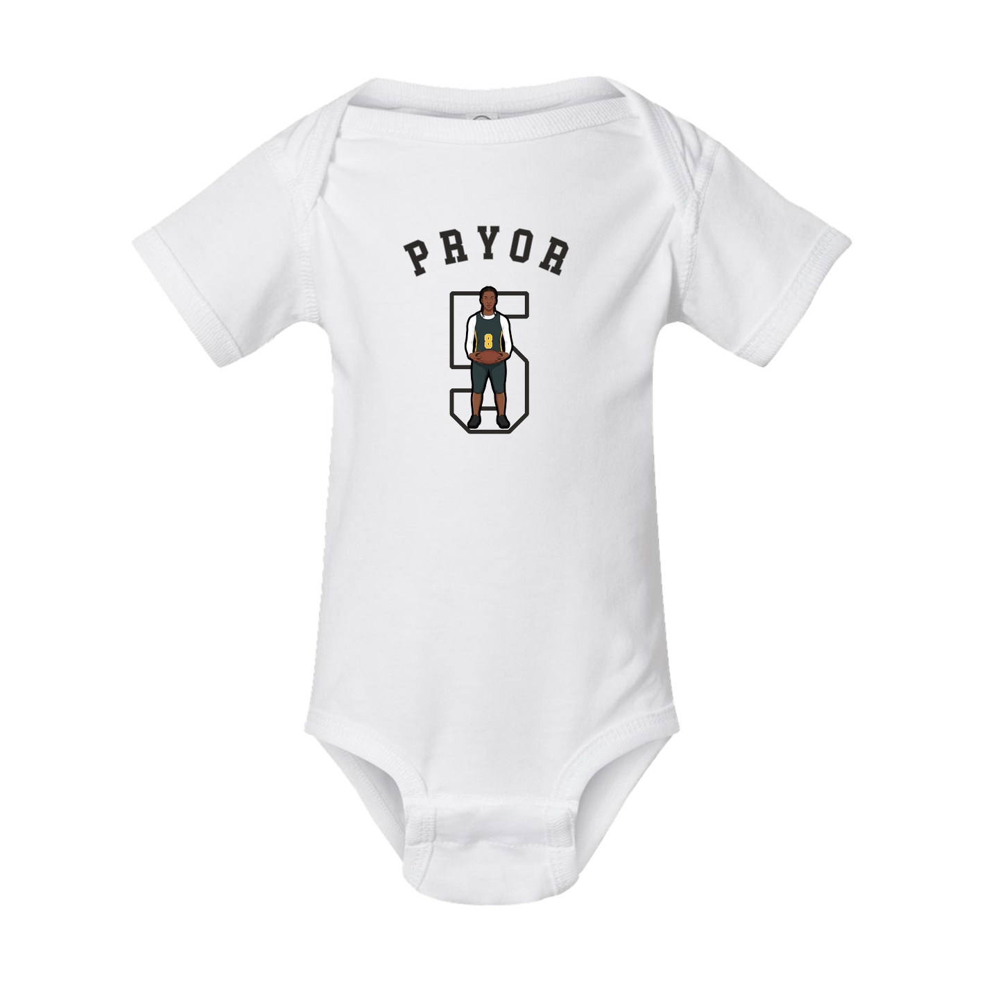 Baby Onesie — Shirsey Arch in White