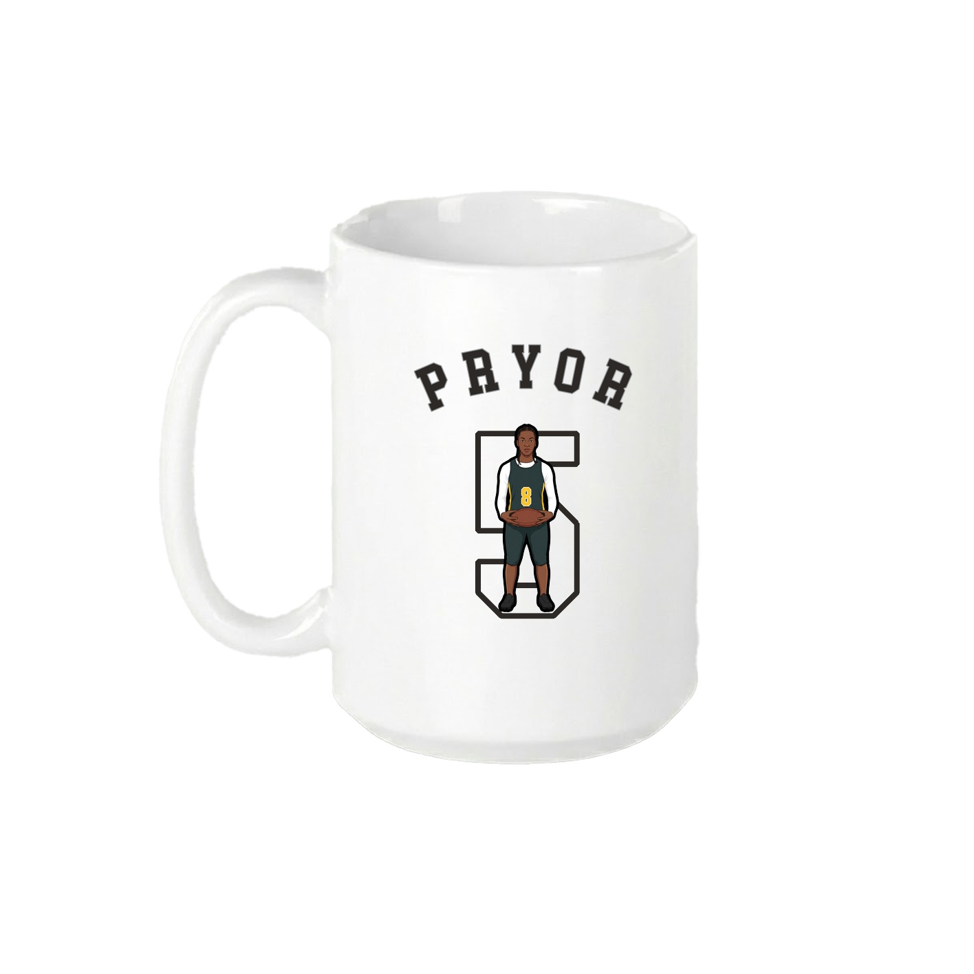 15oz Coffee Mug — Shirsey Arch in White