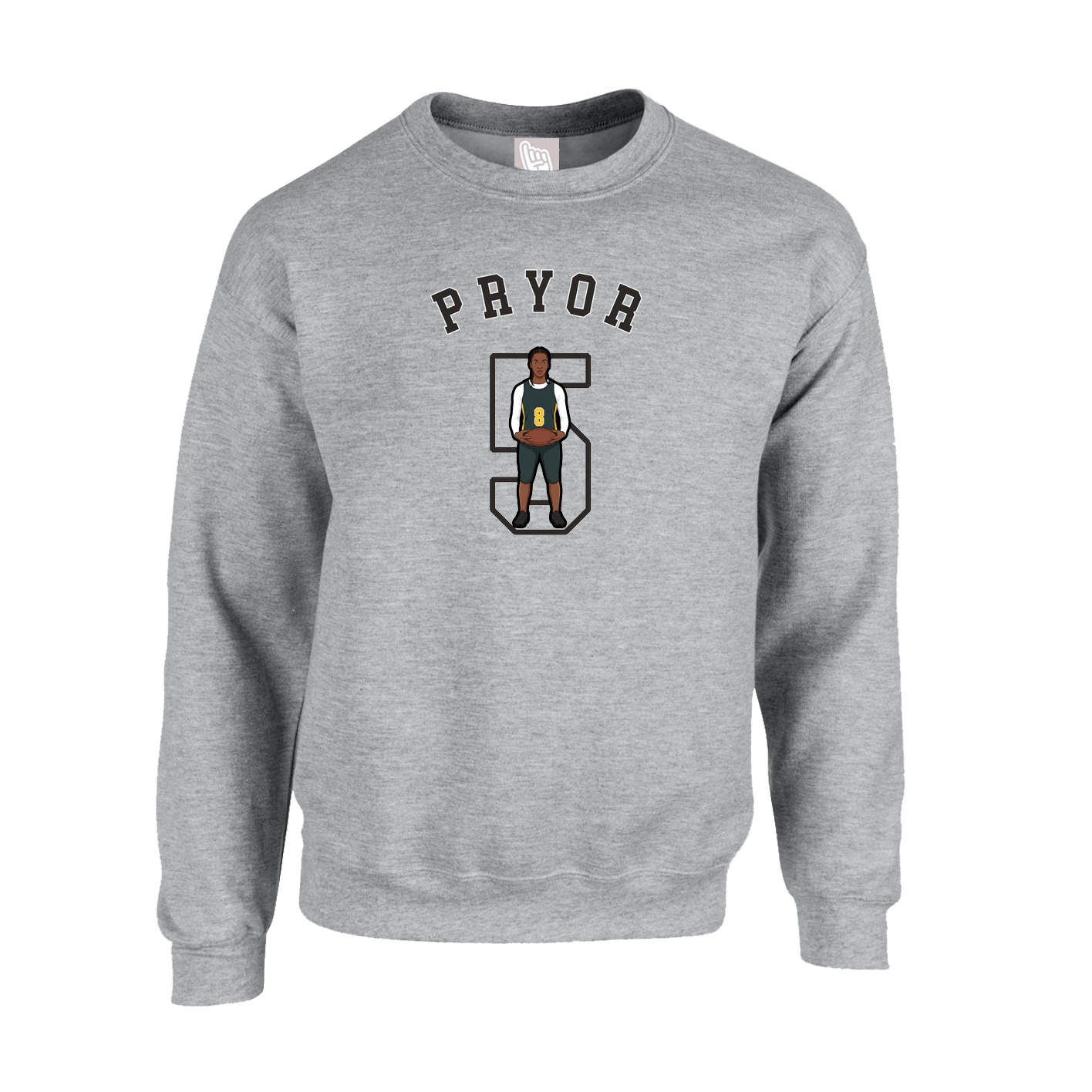 Fleece Crew — Shirsey Arch in Grey