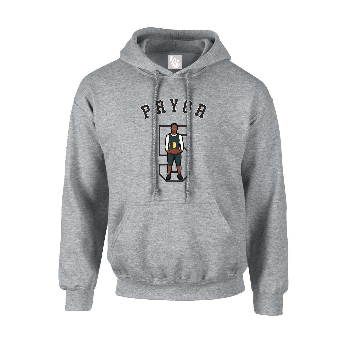 Youth Hoodie — Shirsey Arch in Grey