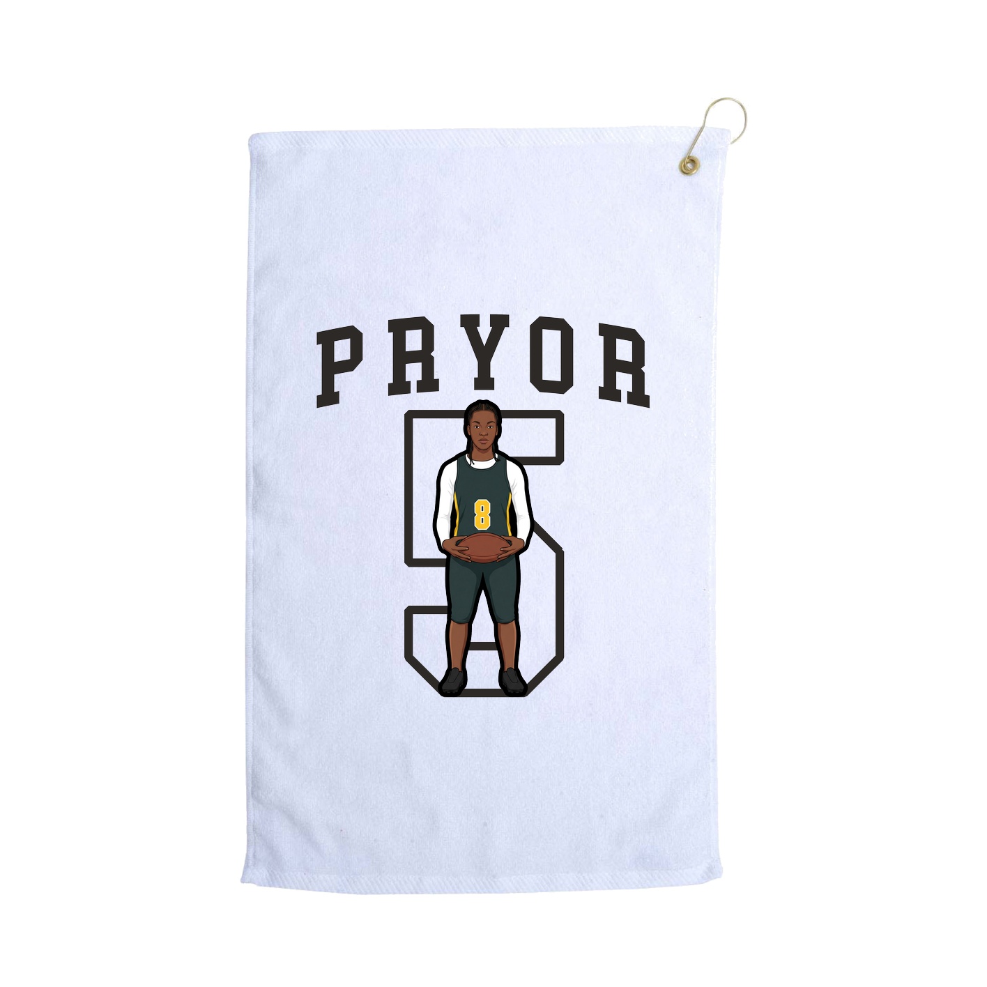 Golf Towel — Shirsey in White
