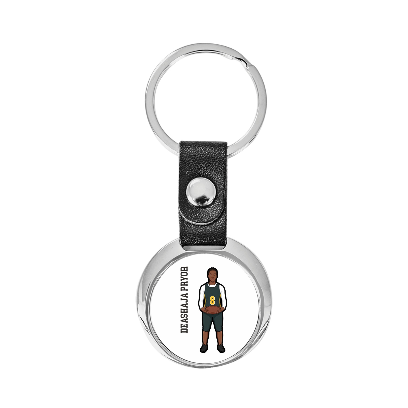 Key Chain — Name Vertical in Classic
