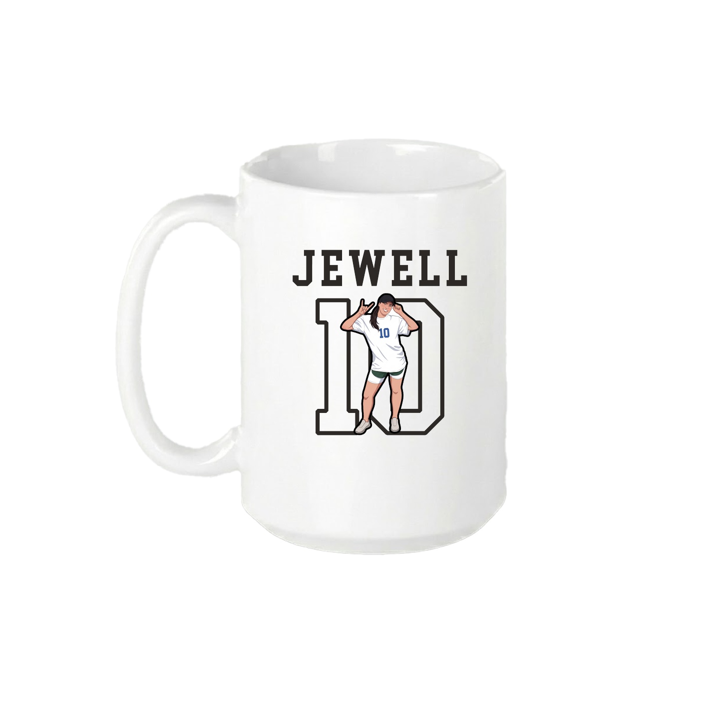15oz Coffee Mug — Shirsey in White