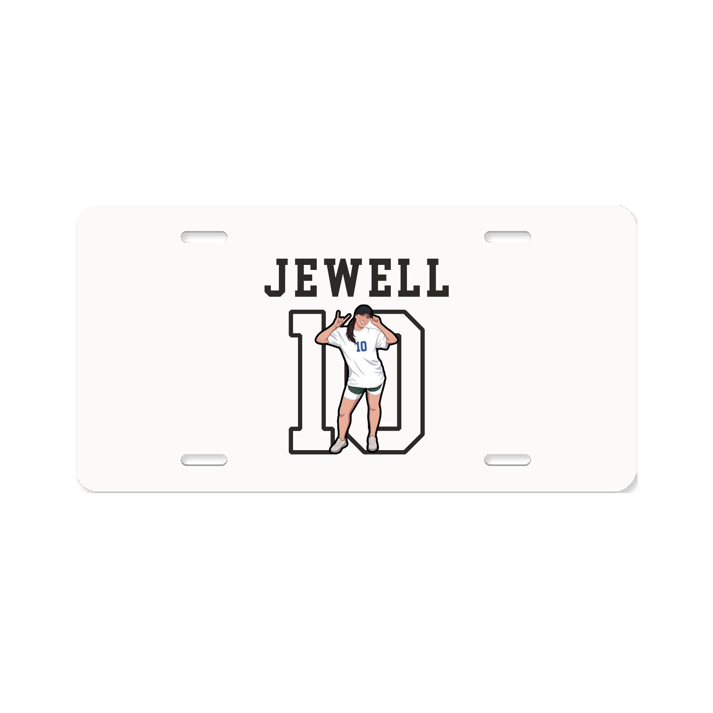 License Plate — Shirsey in Classic