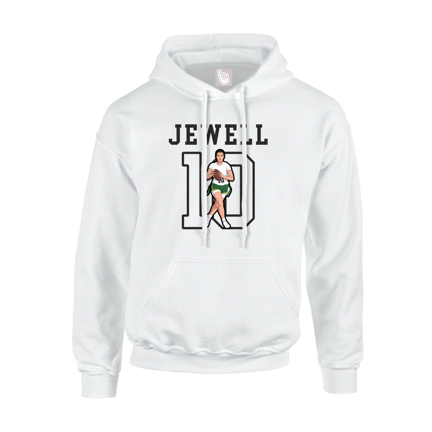 Youth Hoodie — Shirsey in White