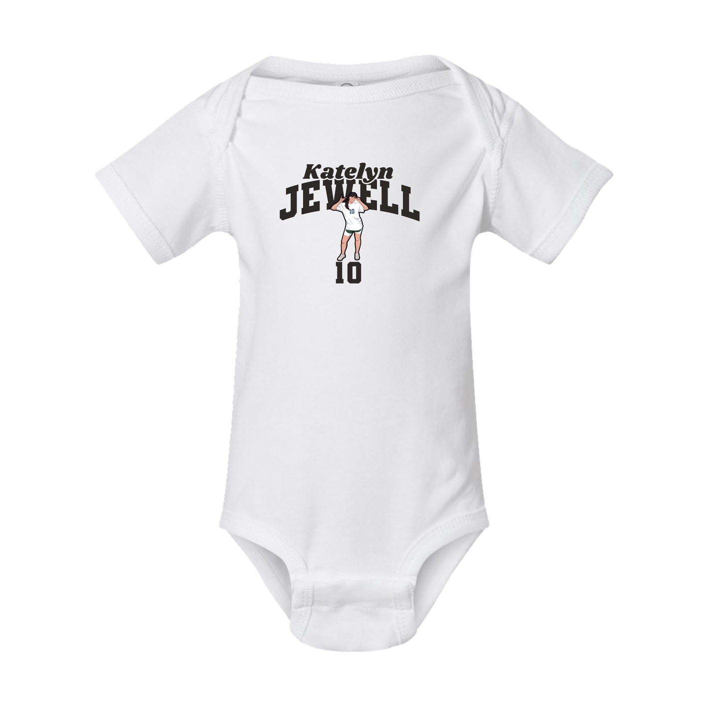 Baby Onesie — Signature Arch in White