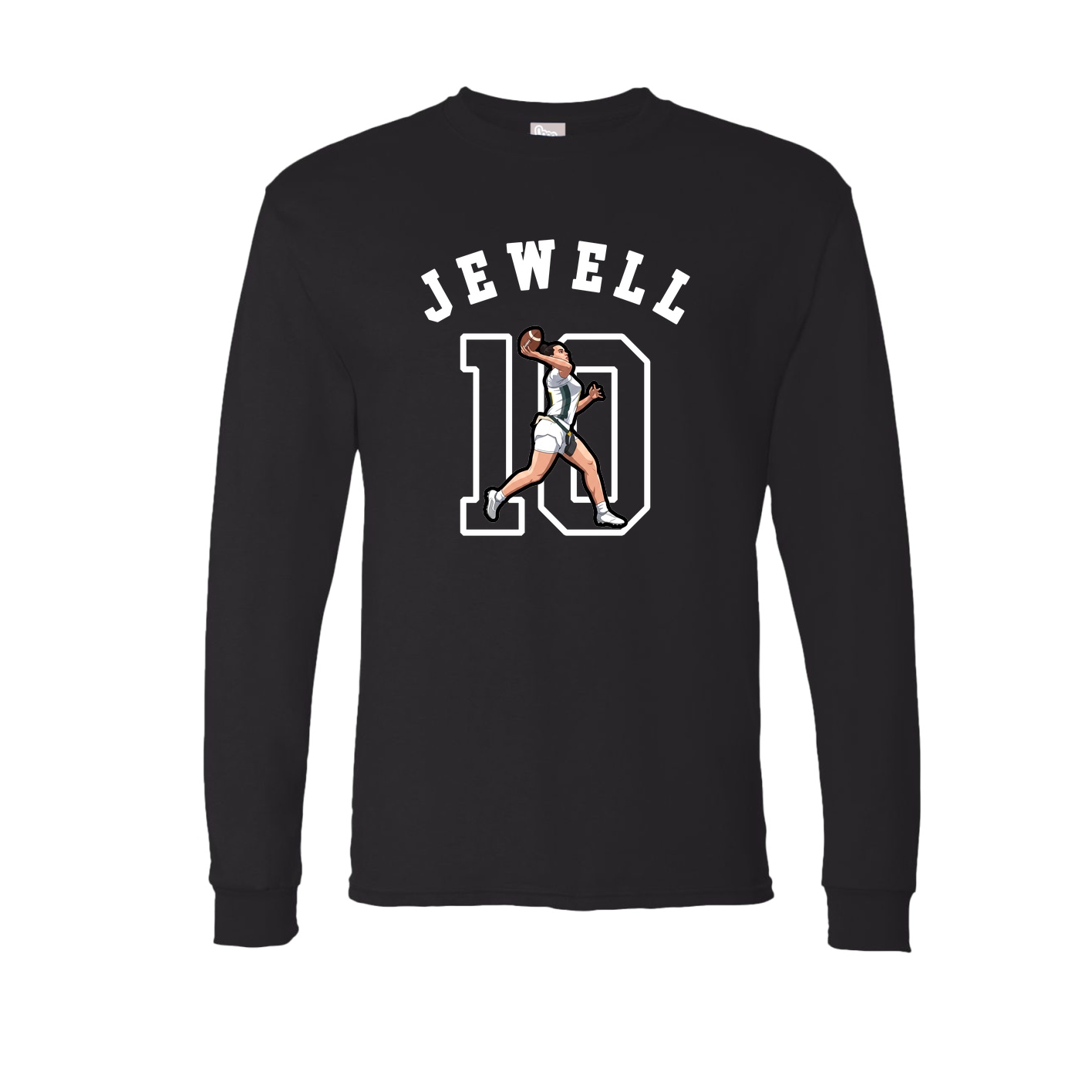 Long Sleeve Tee — Shirsey Arch in Black