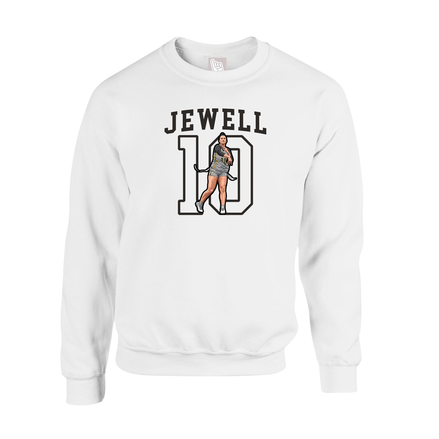 Fleece Crew — Shirsey in White