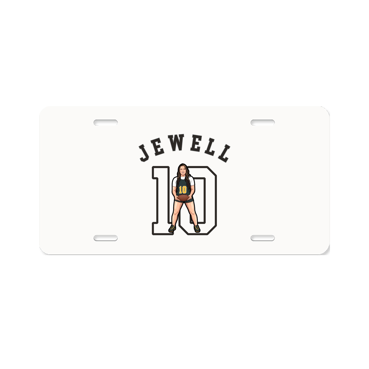 License Plate — Shirsey Arch in Classic