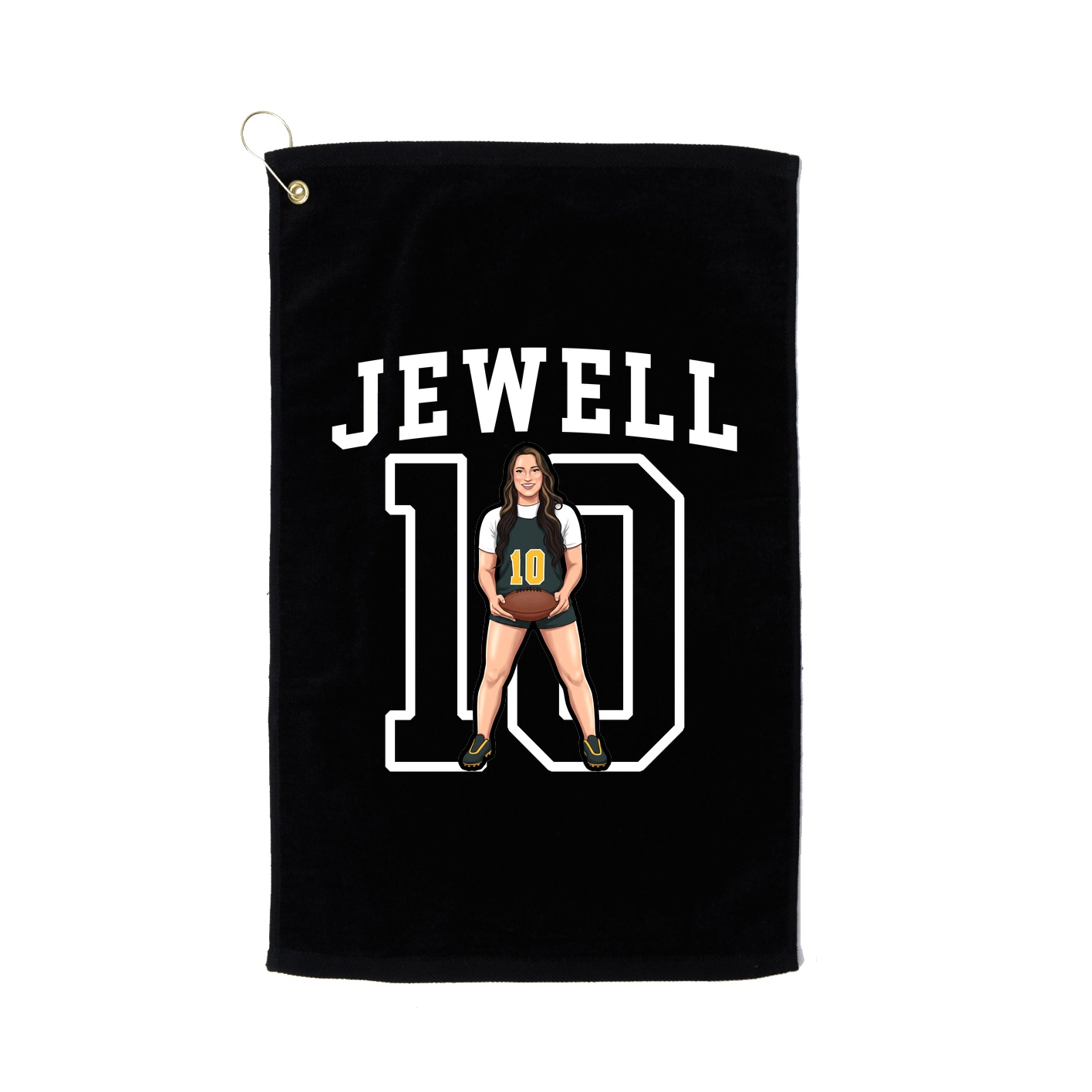 Golf Towel — Shirsey in Black