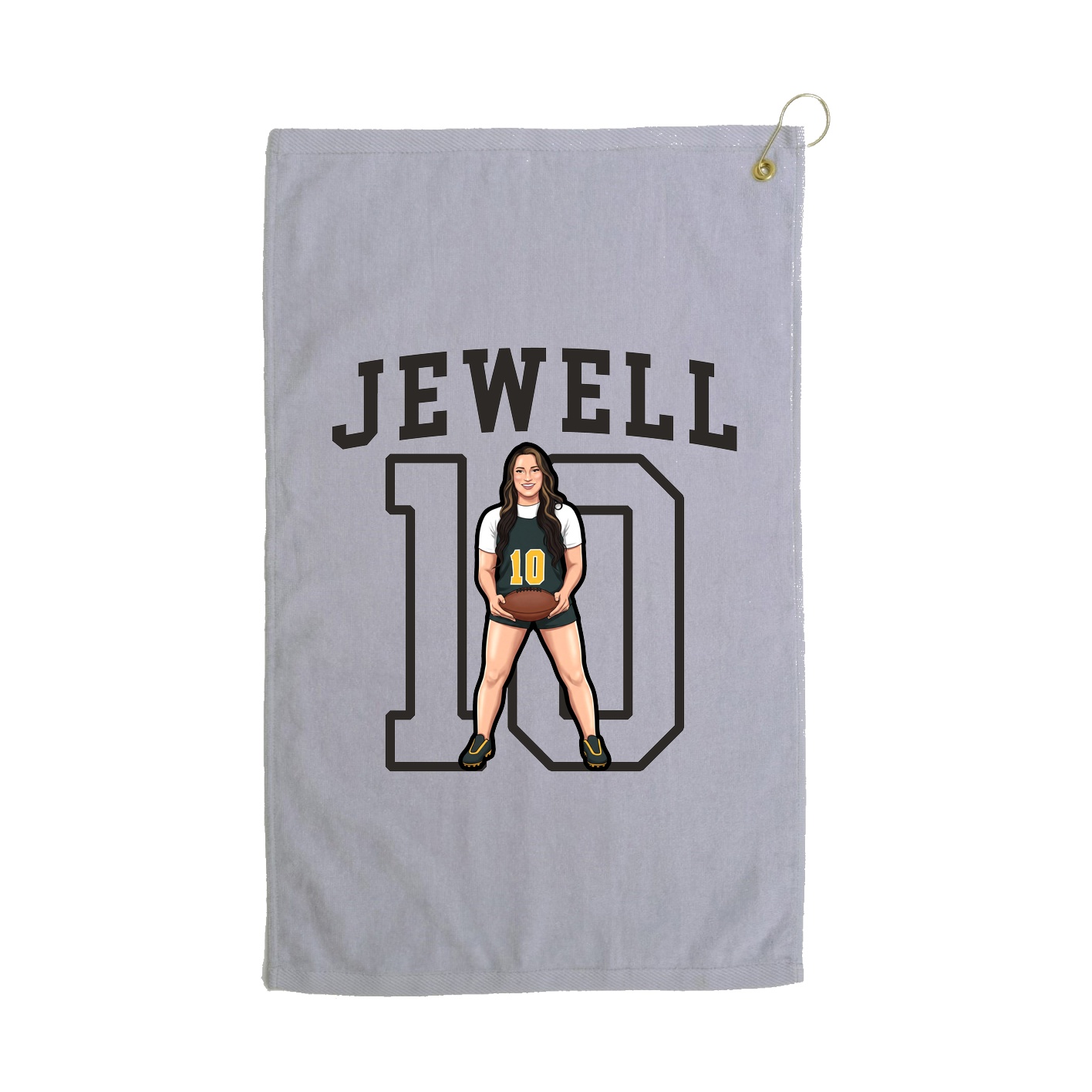 Golf Towel — Shirsey in Grey