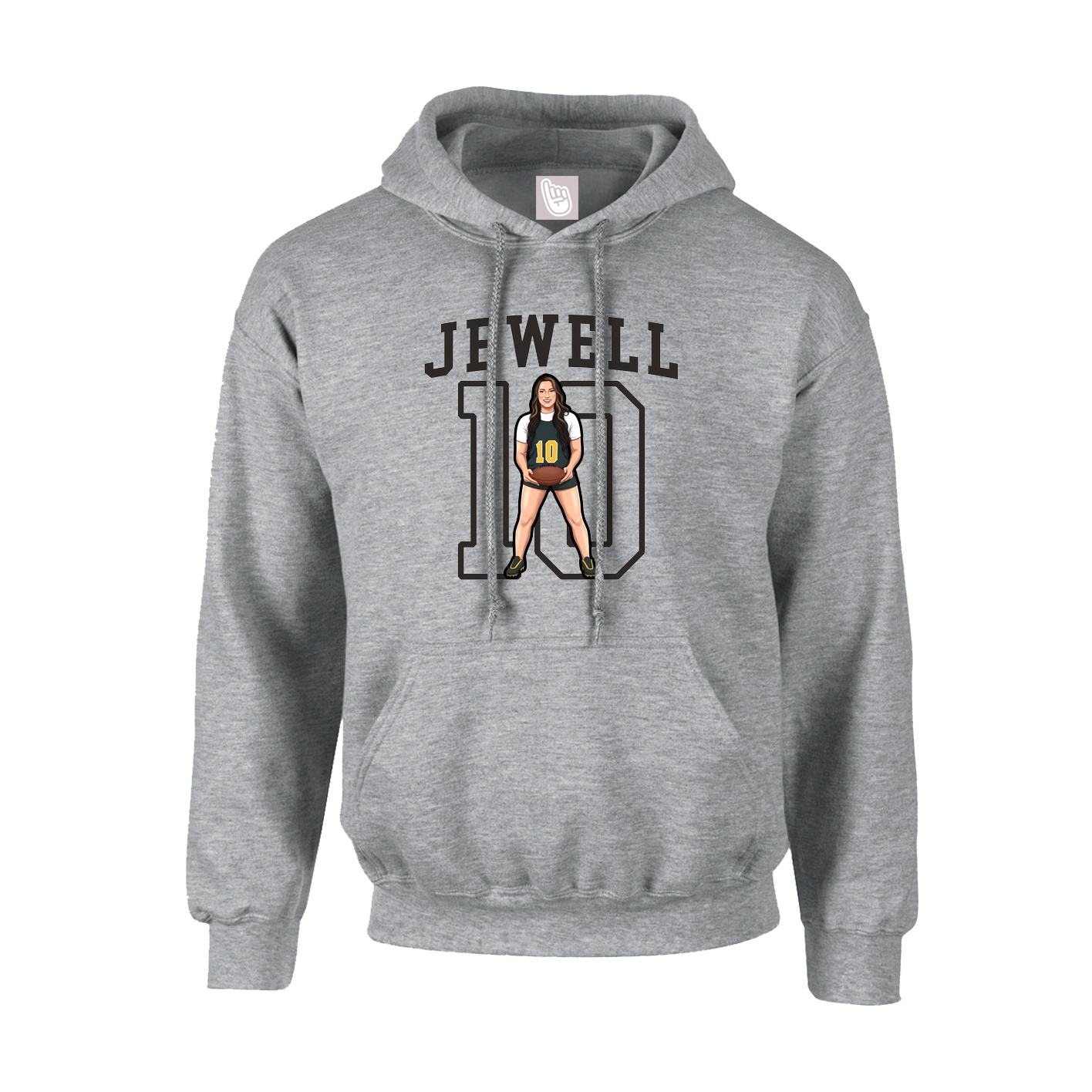 Youth Hoodie — Shirsey in Grey
