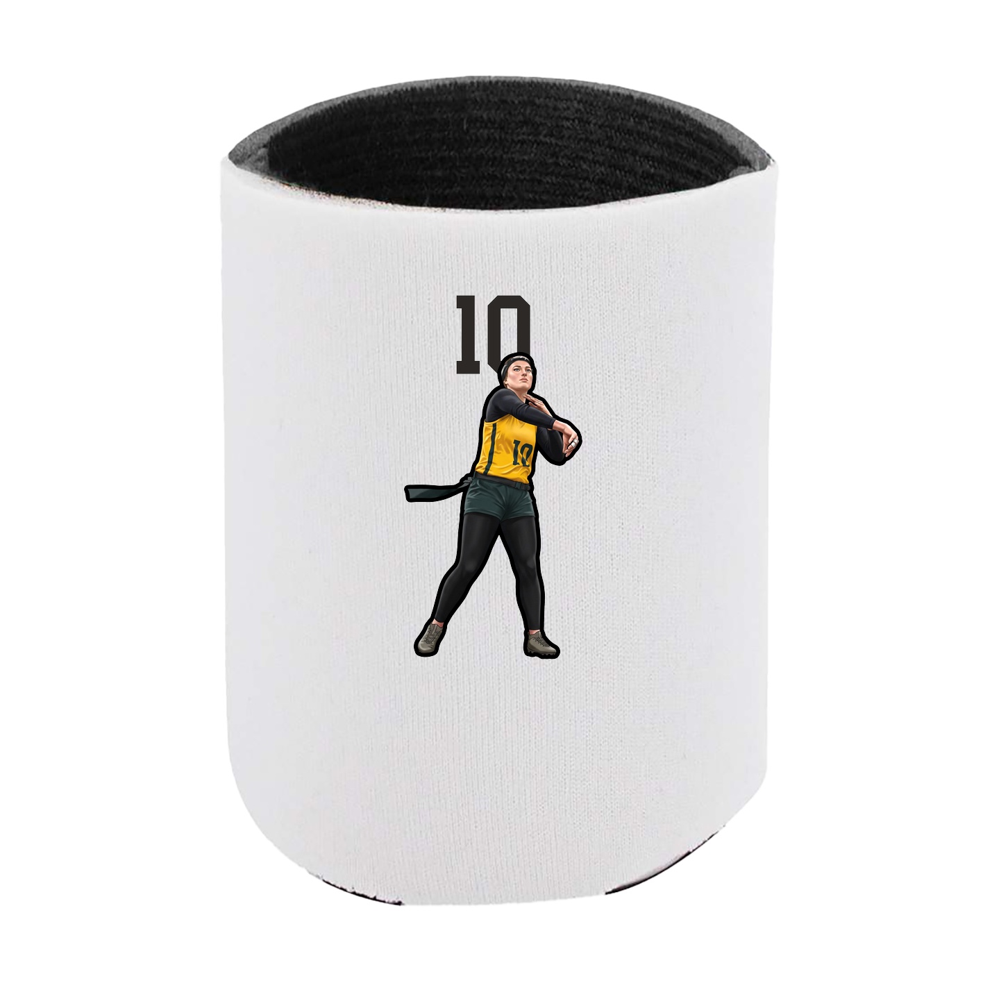 Can Holder — Number Top in White