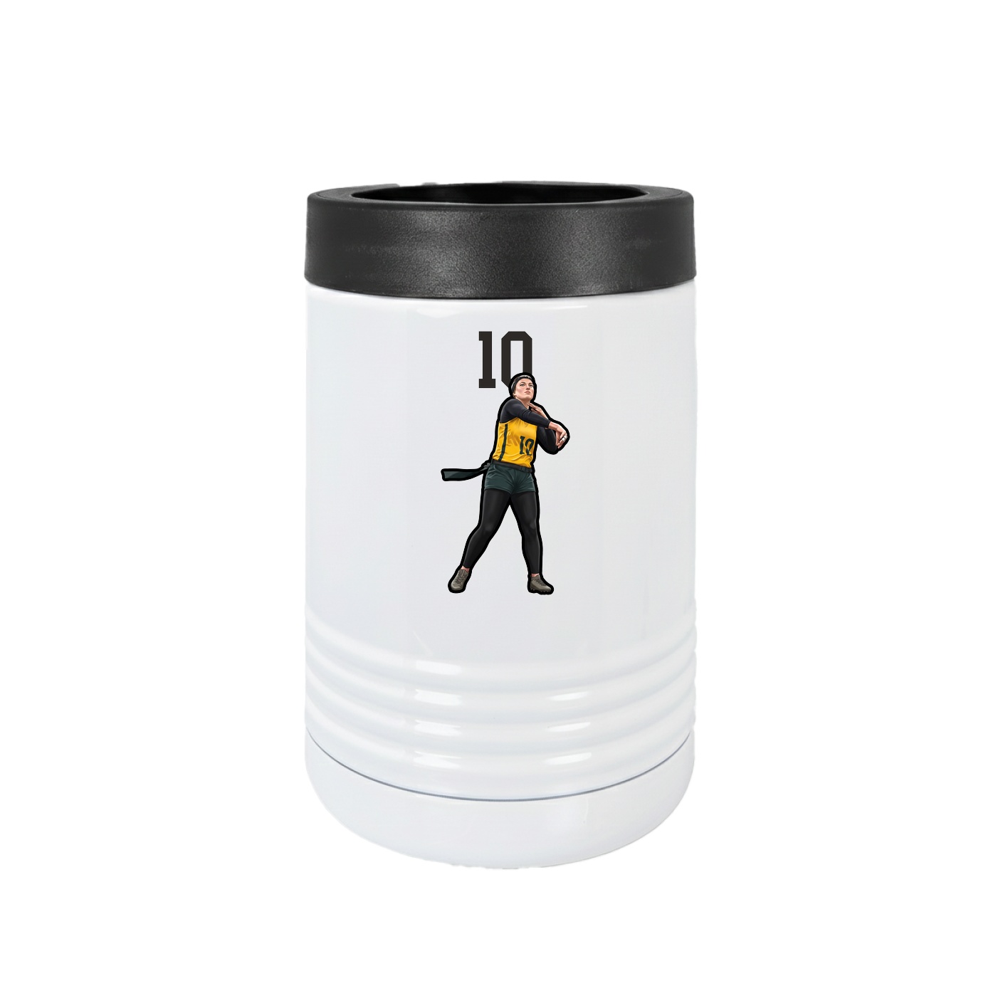 Beverage Holder — Number Top in White