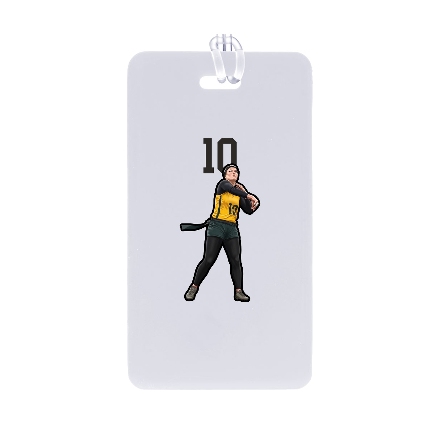 Bag Tag — Number Top in Classic