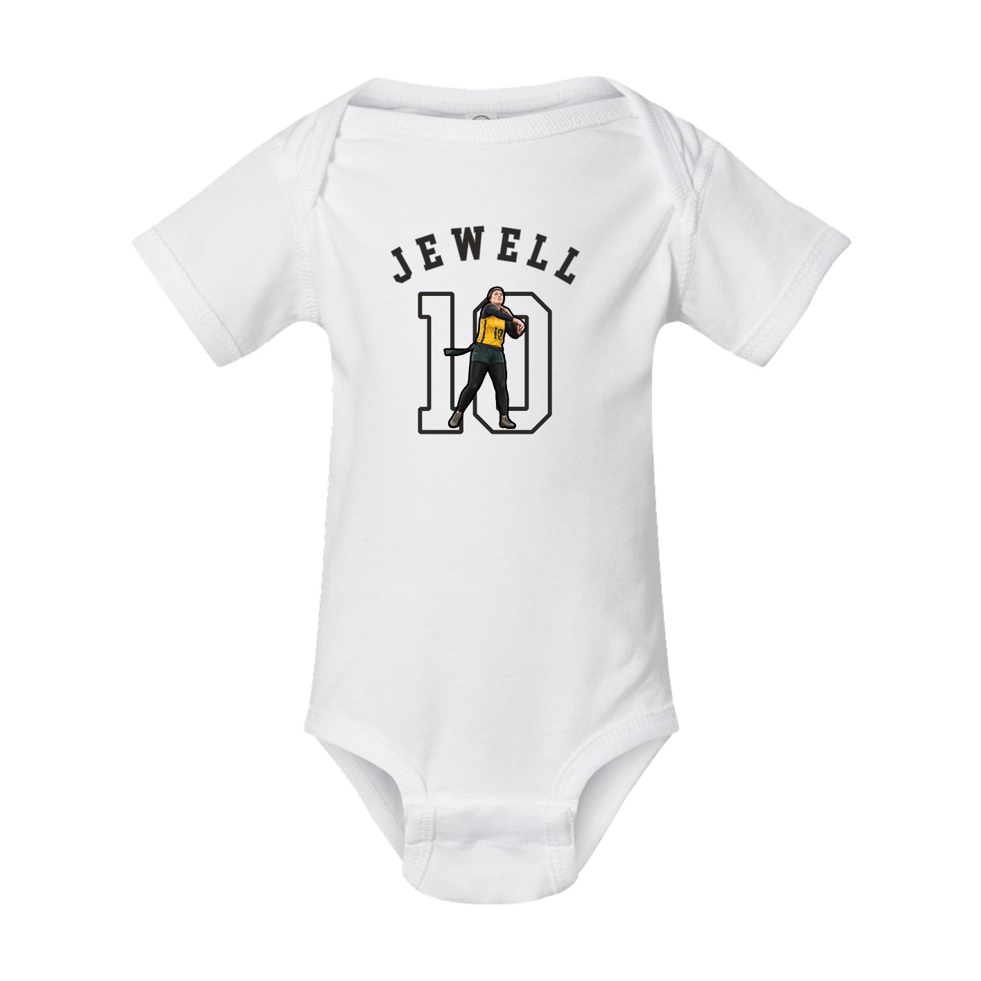 Baby Onesie — Shirsey Arch in White