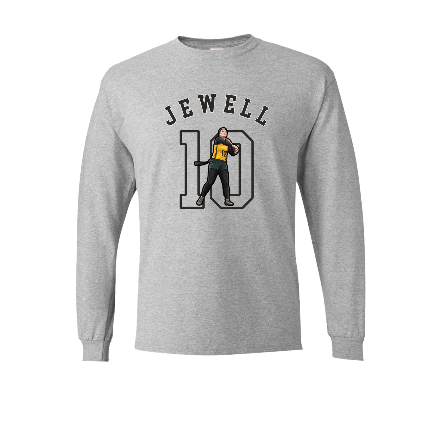 Long Sleeve Tee — Shirsey Arch in Grey