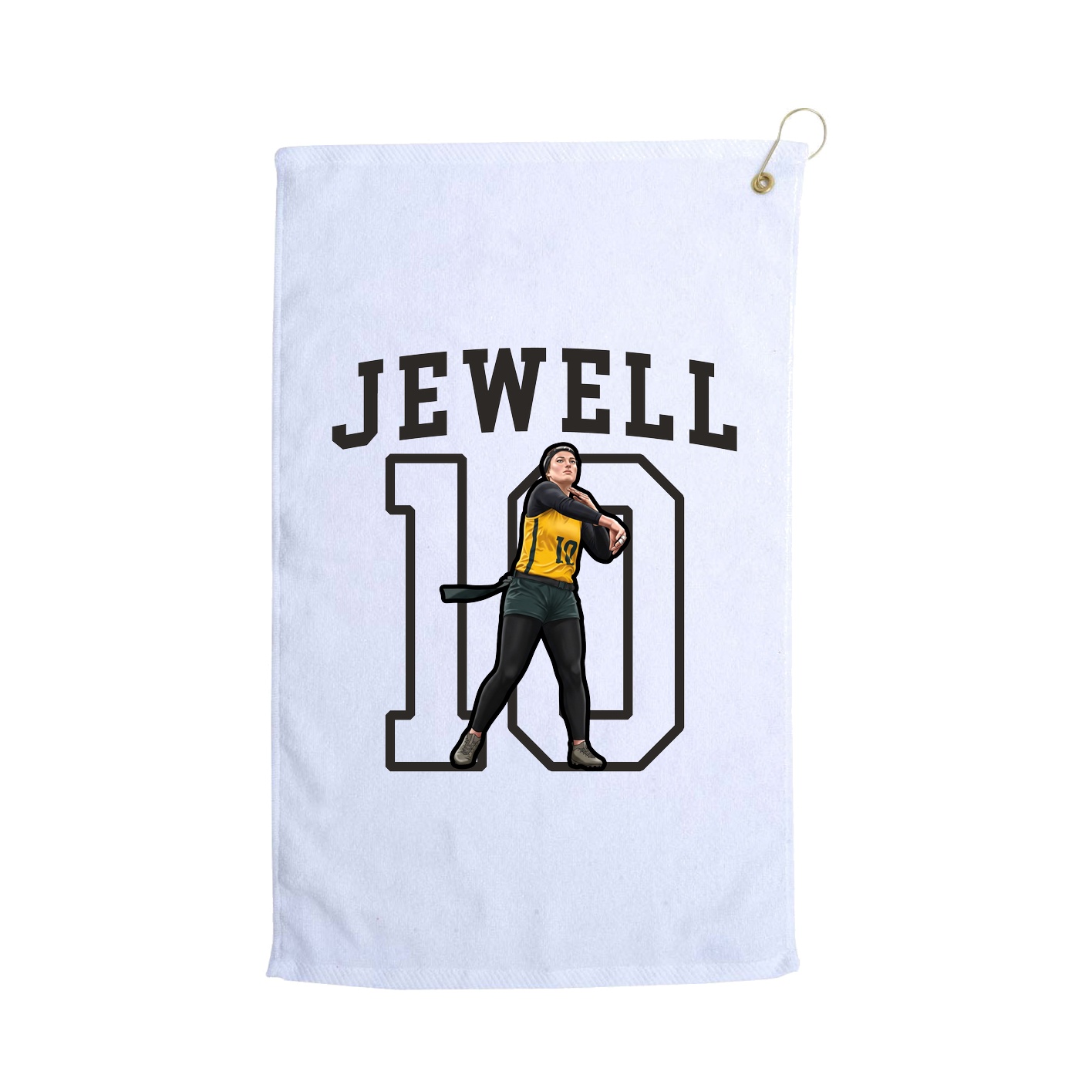 Golf Towel — Shirsey in White