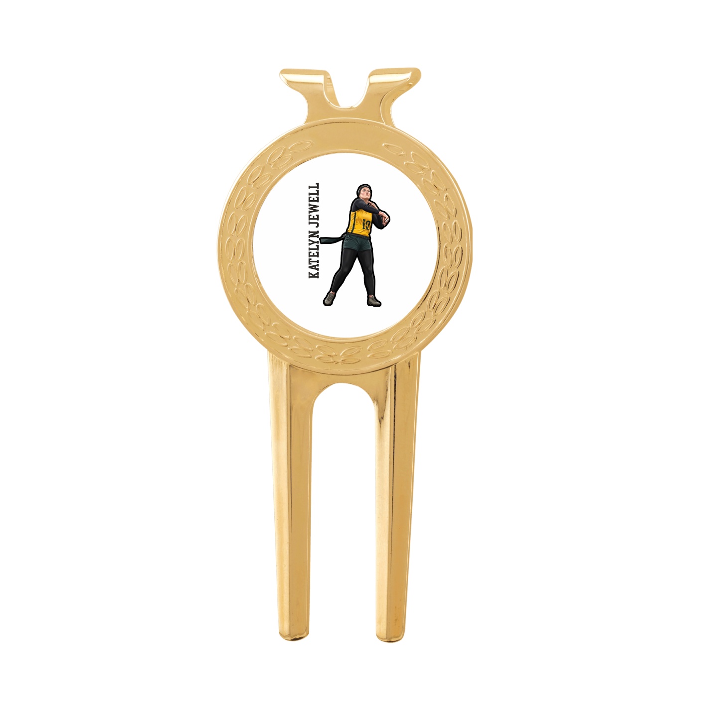 Divot Tool with Ball Marker — Name Vertical in Classic