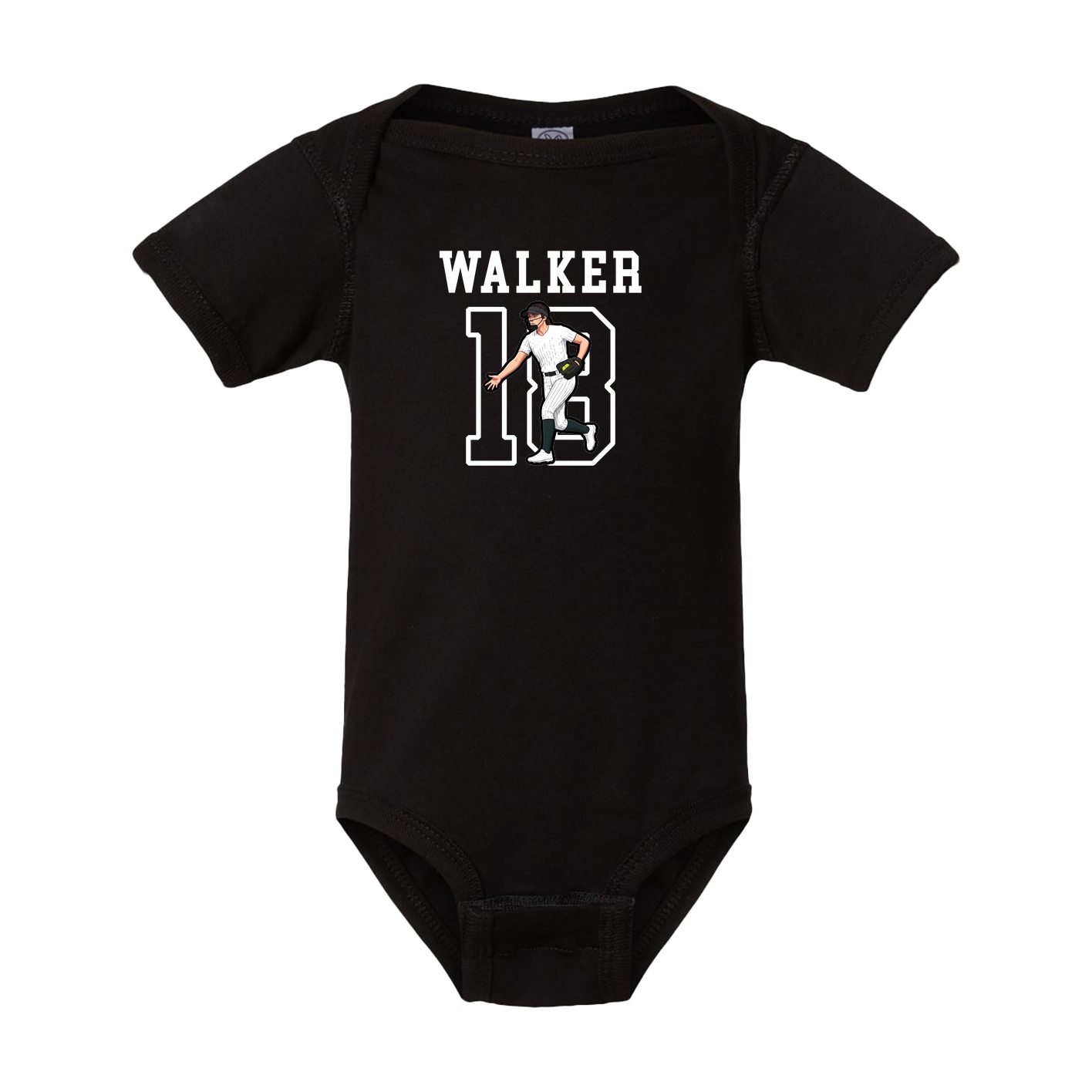 Baby Onesie — Shirsey in Black