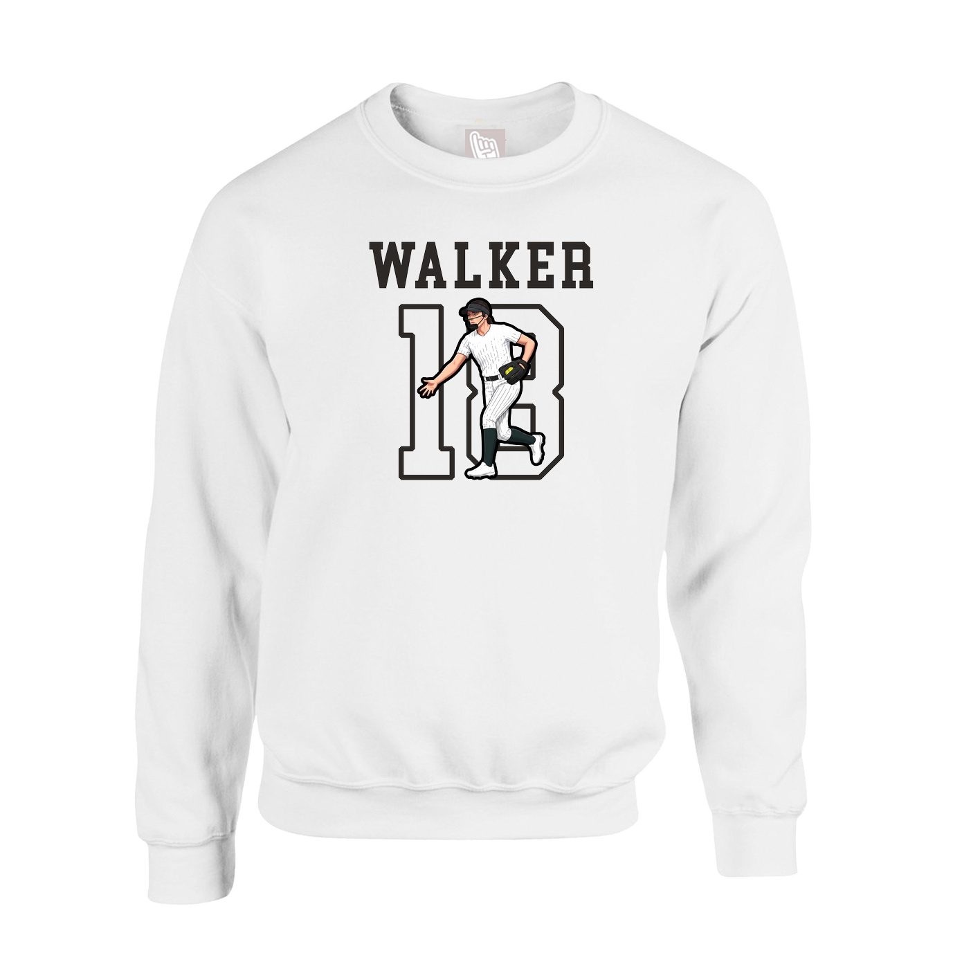 Fleece Crew — Shirsey in White