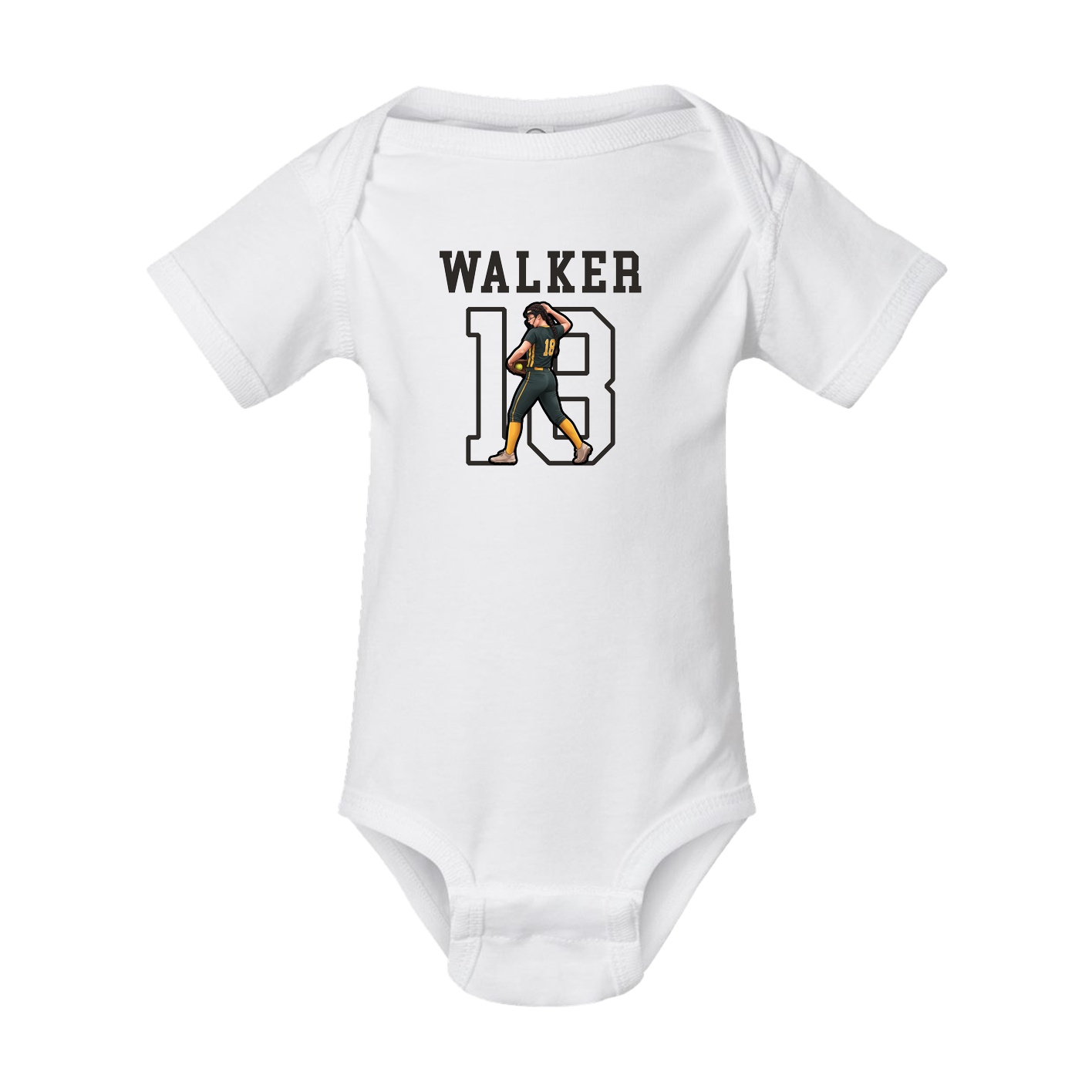 Baby Onesie — Shirsey in White