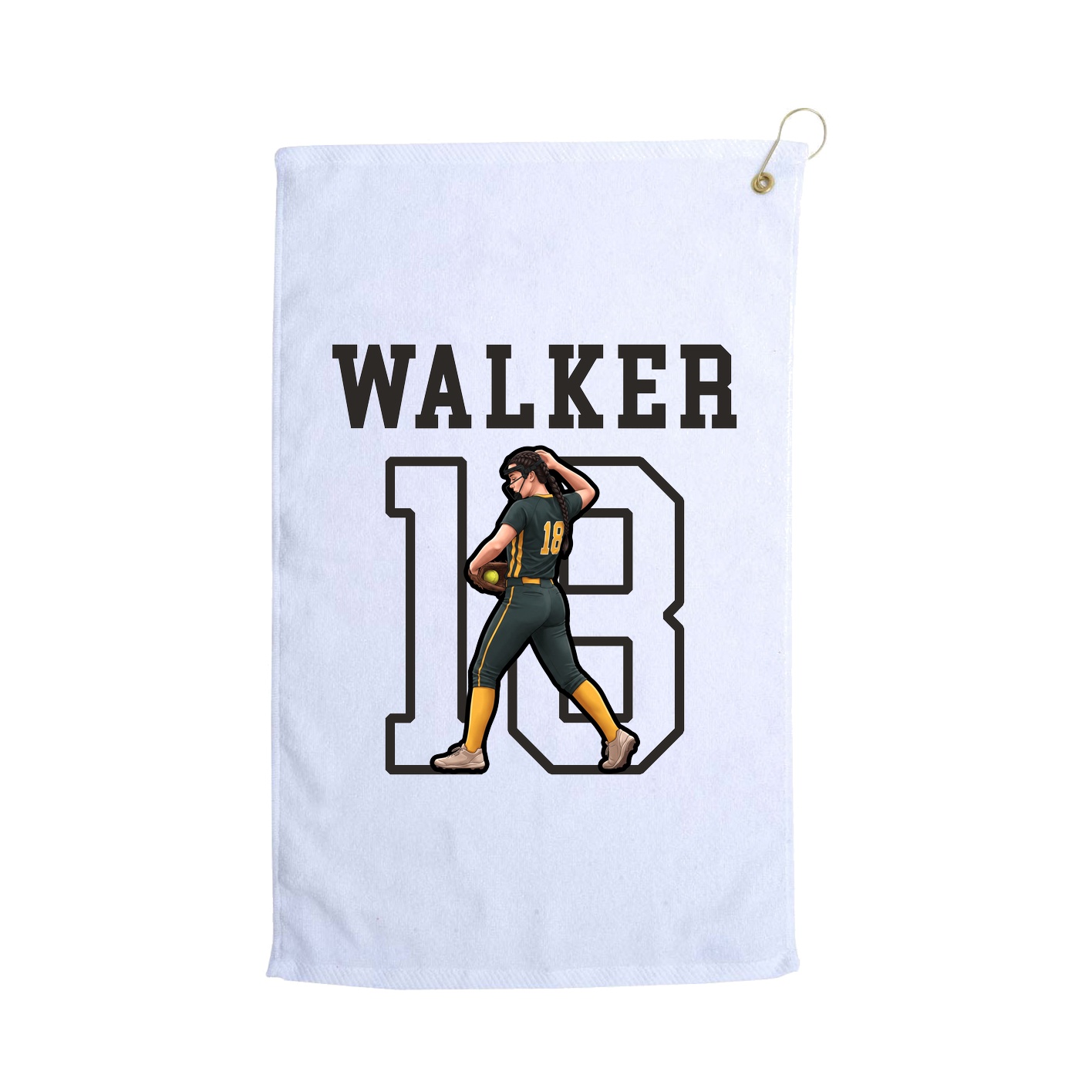 Golf Towel — Shirsey in White