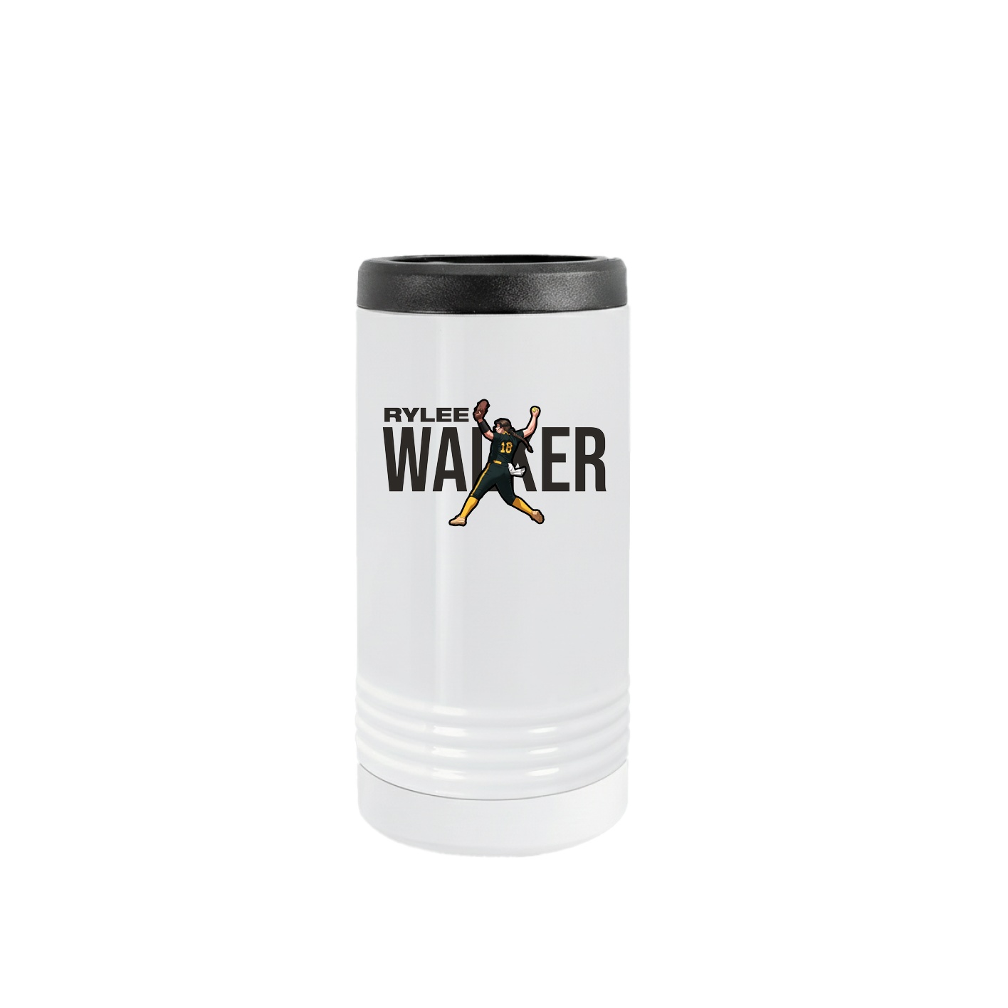 Slim Beverage Holder — Player Name in White