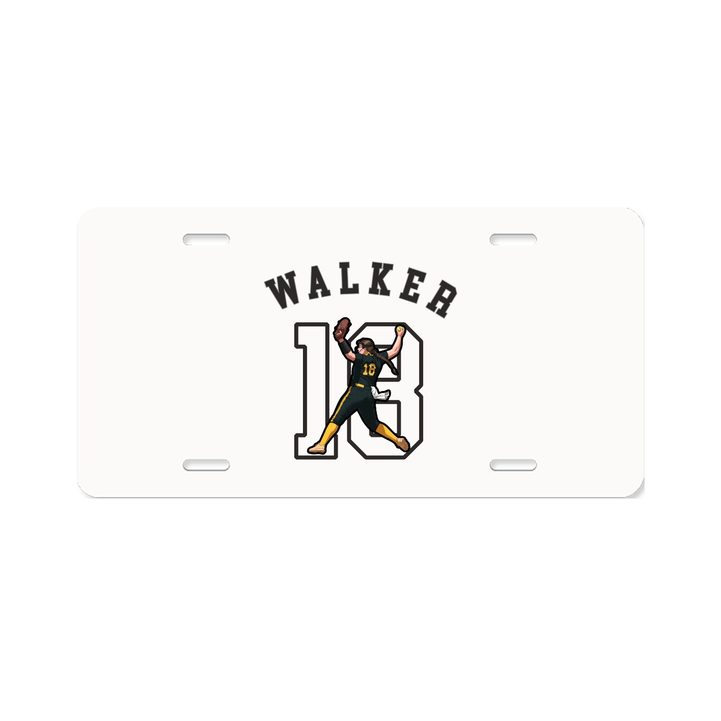 License Plate — Shirsey Arch in Classic